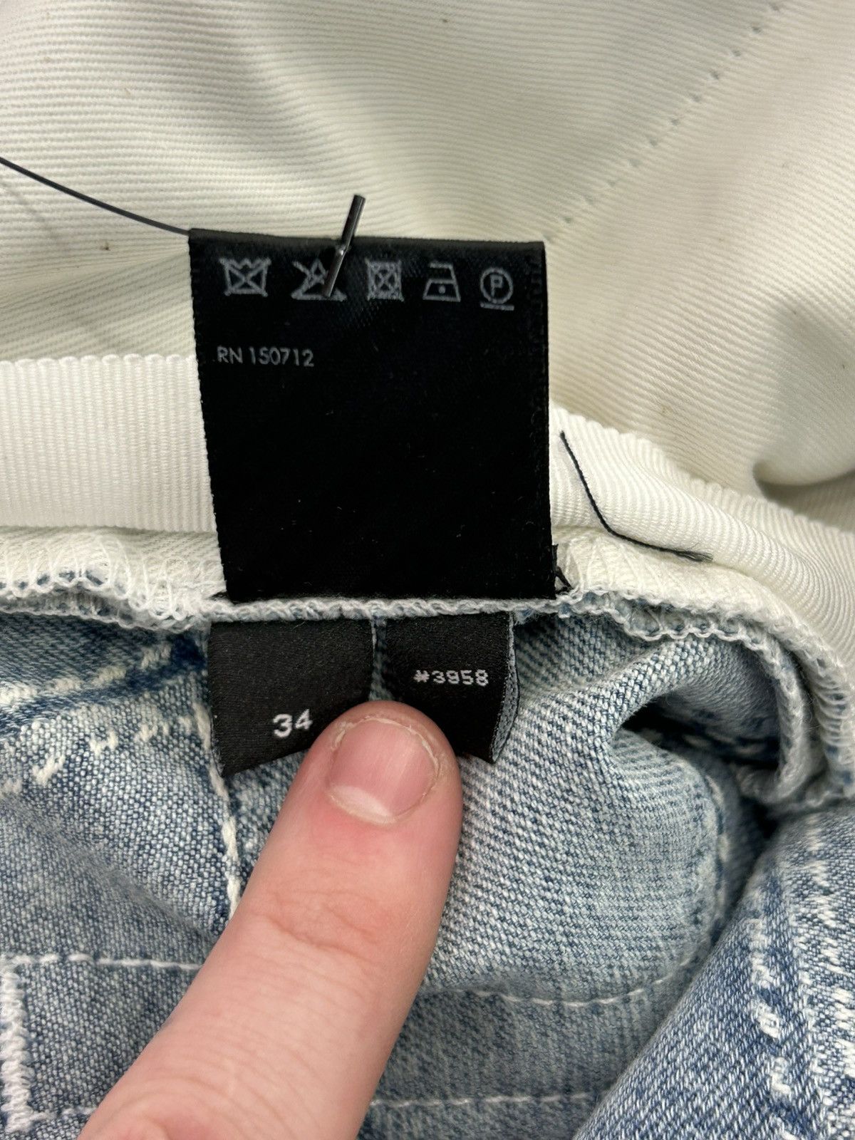 Amiri Amiri Patchwork Jeans Size US 34 / EU 50 - 7 Thumbnail