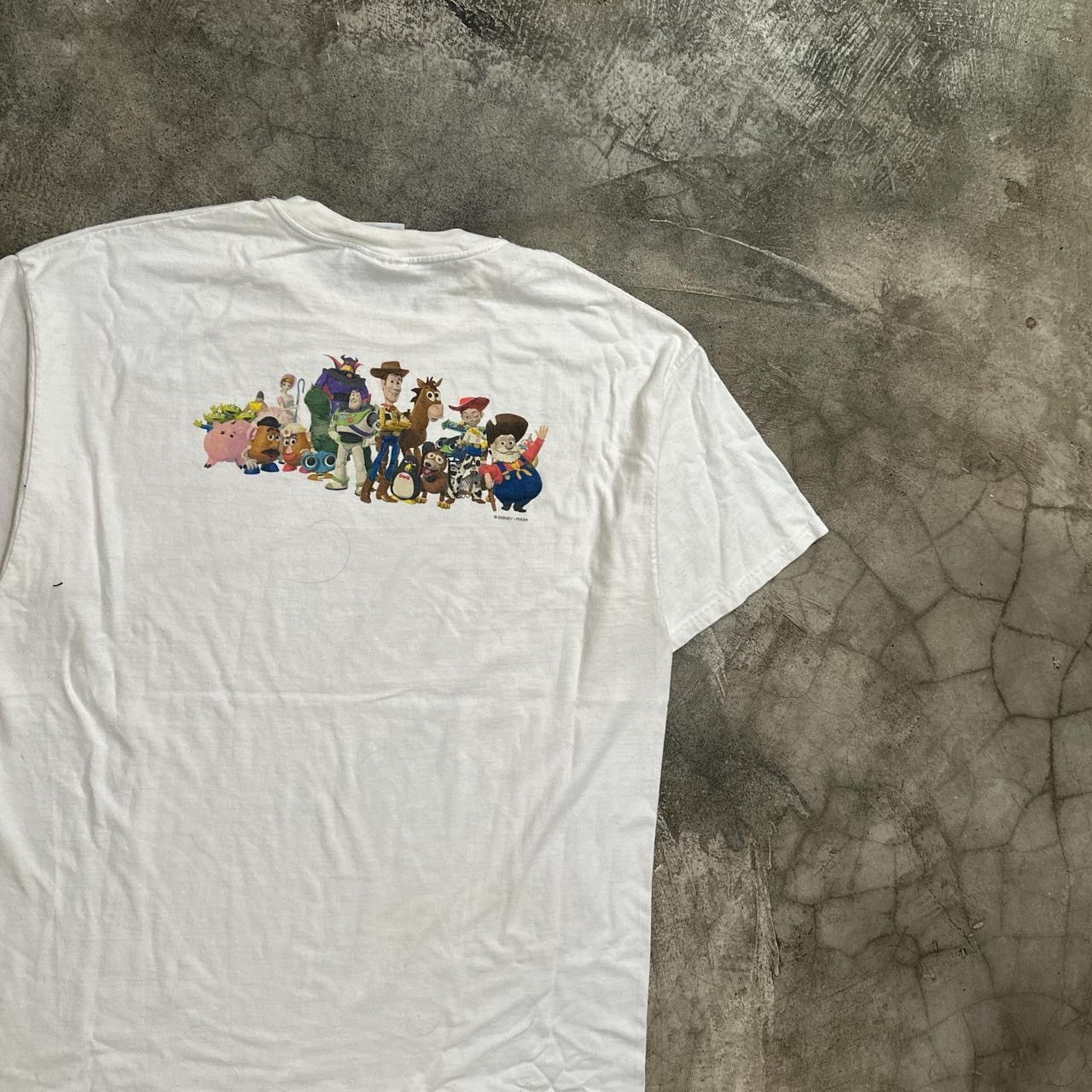 image of Disney x Vintage 90’S Toy Story 2 Tshirt in White, Men's (Size Large)