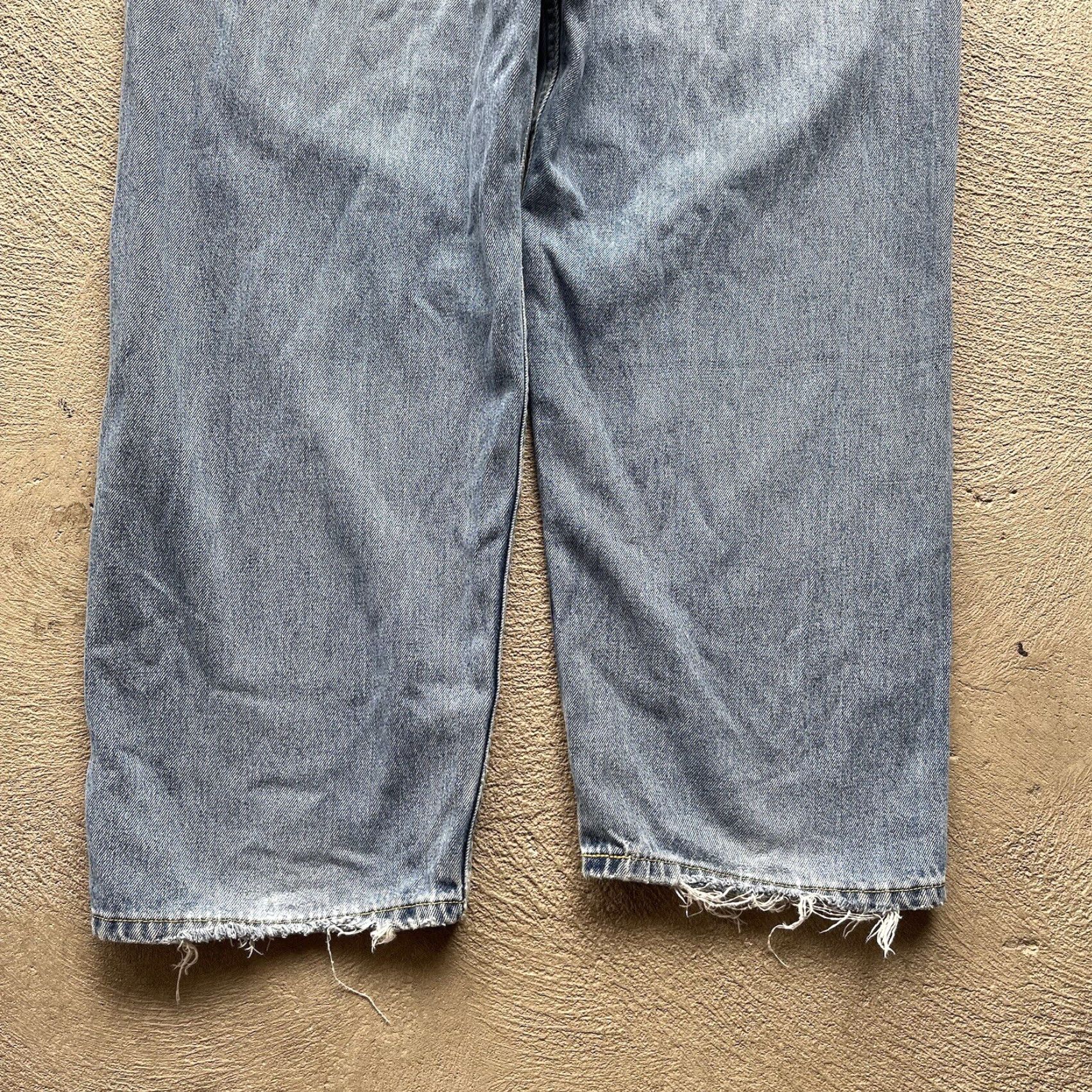 Levi's VINTAGE Levi's Silvertab Jeans Mens 36x34 Denim Baggy Relaxed Wide-Leg 90s Blue Mens Size US 36 / EU 52 - 7 Thumbnail