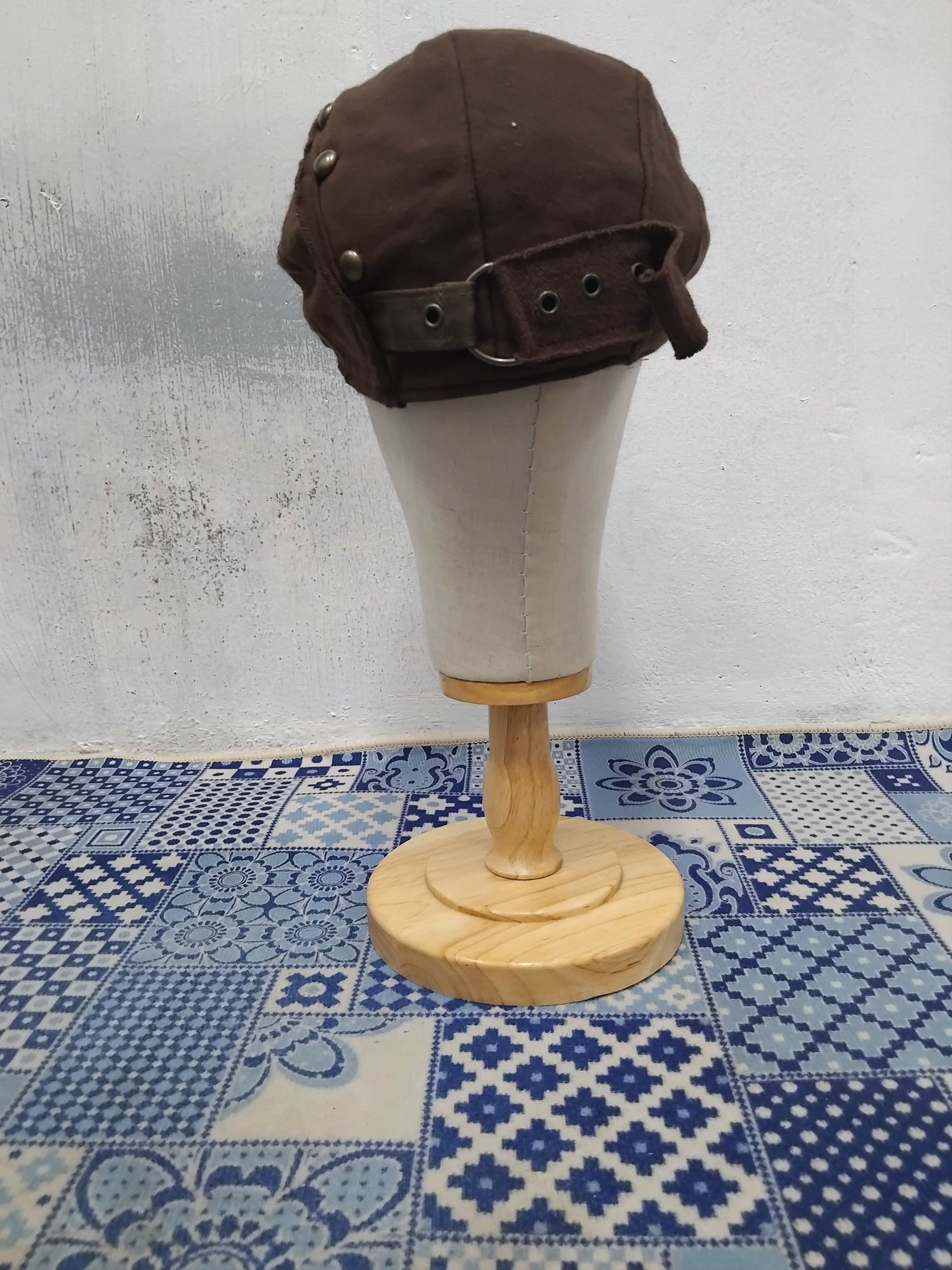 PPFM 💥Inspired Japanese brown studded baretta cap Size ONE SIZE - 7 Thumbnail