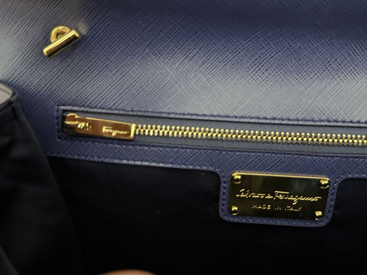 Salvatore Ferragamo Ferragamo blue bag Size ONE SIZE - 6 Thumbnail