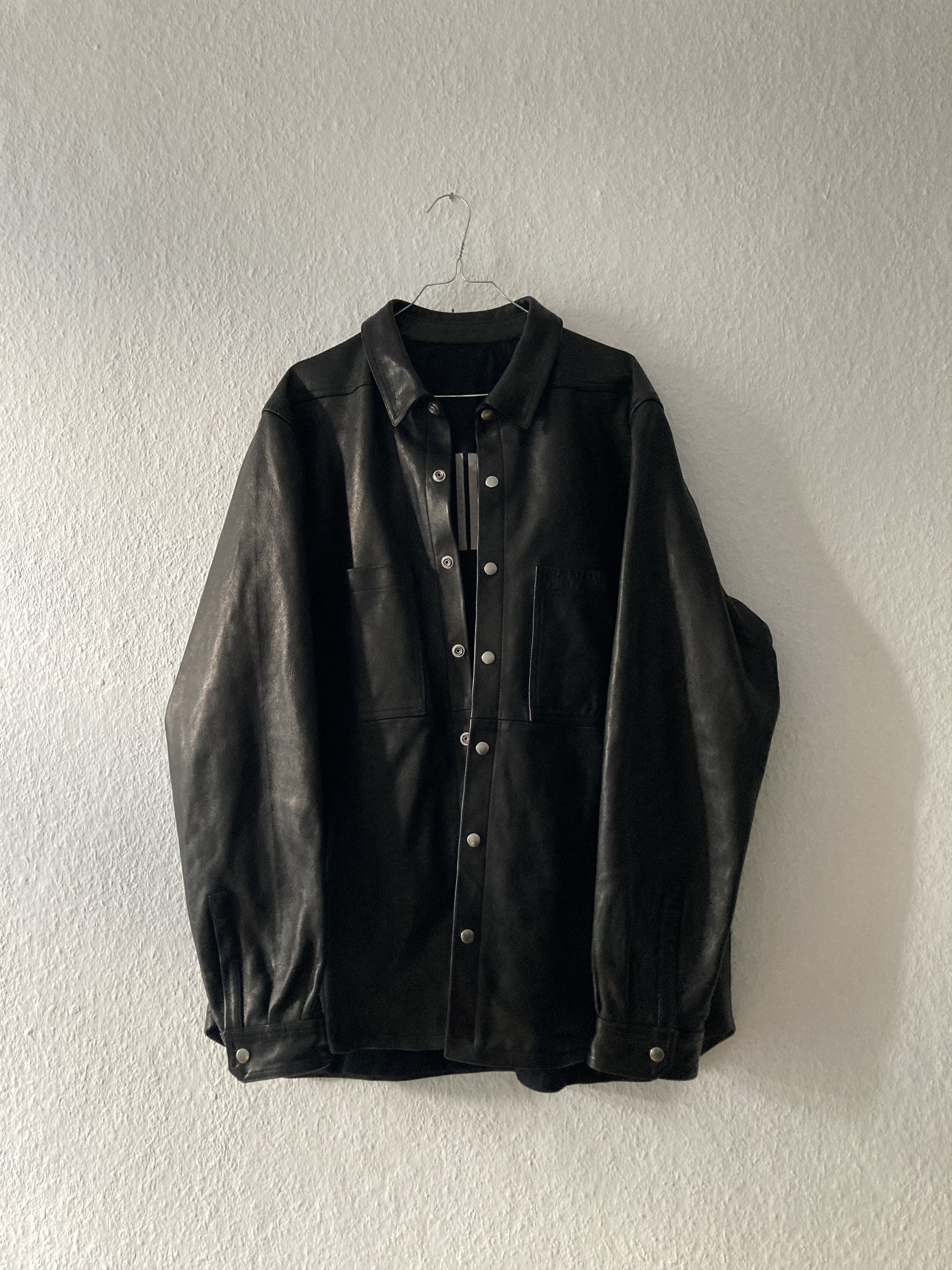 Rick Owens F/W 25 "CONCORDIANS" Lamb Leather Shirt Jacket Rick Owens 54 Size US L / EU 52-54 / 3 - 14 Thumbnail