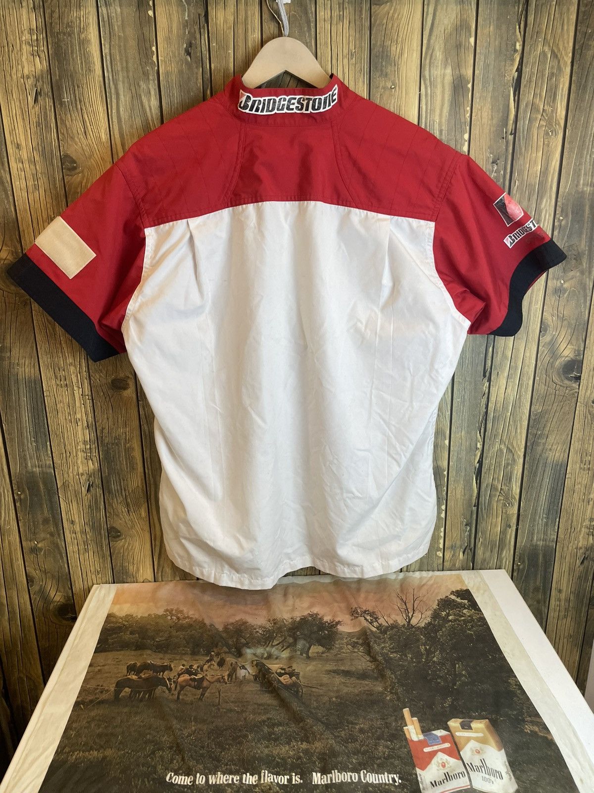 Japanese Brand × Vintage Vintage Bridgestone golf gear Button Shirt Size US M / EU 48-50 / 2 - 5 Thumbnail