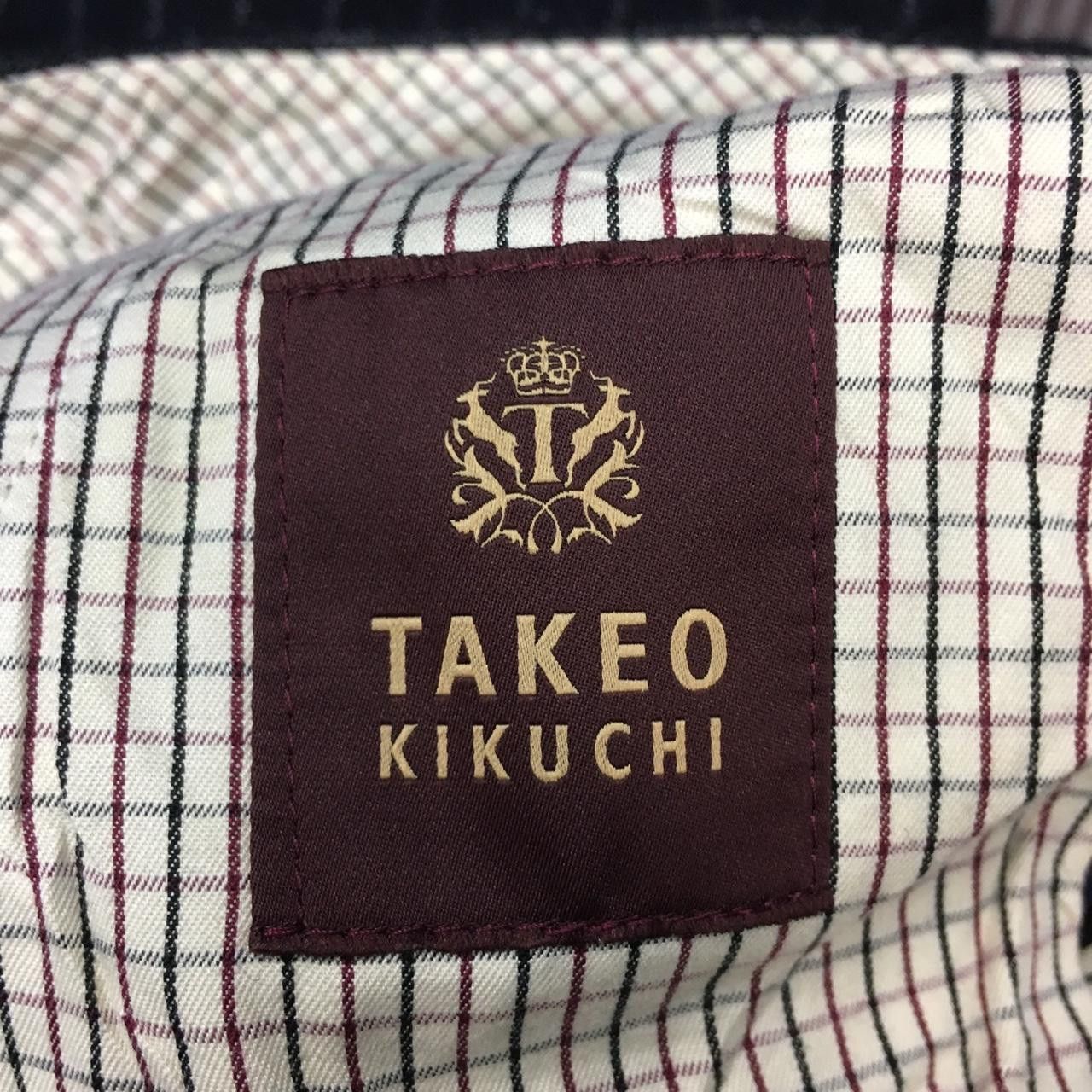 Takeo Kikuchi Vtg Japanese Designer TAKEO KIKUCHI Striped Long Pants Size US 28 / EU 44 - 3 Thumbnail