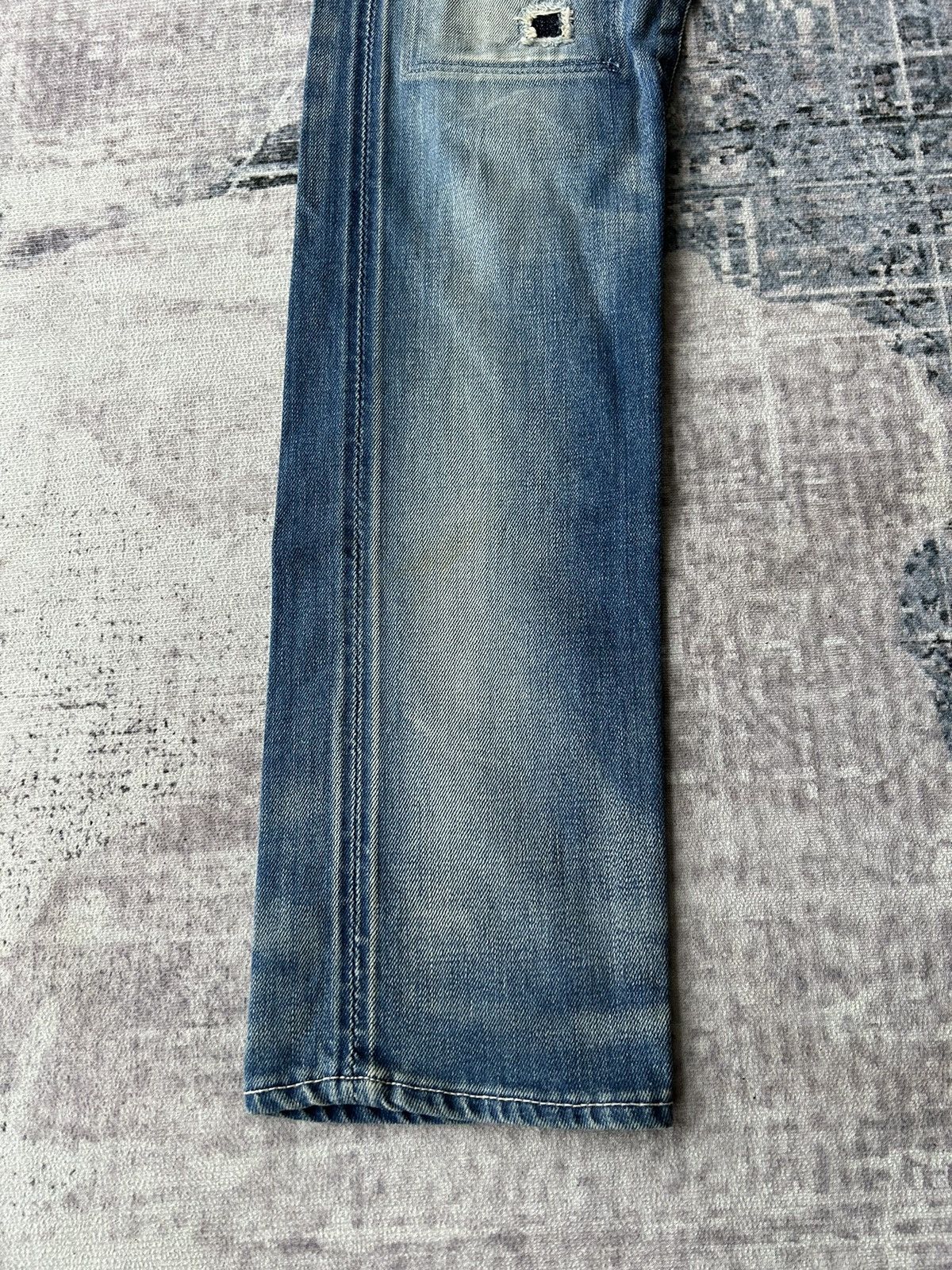 Vanquish Vanquish Distressed Punk Jeans Size US 30 / EU 46 - 6 Thumbnail