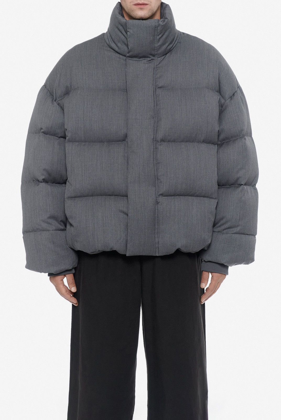 Entire Studios Entire Studios MML Wool-Blend Puffer Suiting Jacket Size US L / EU 52-54 / 3 - 1 Thumbnail