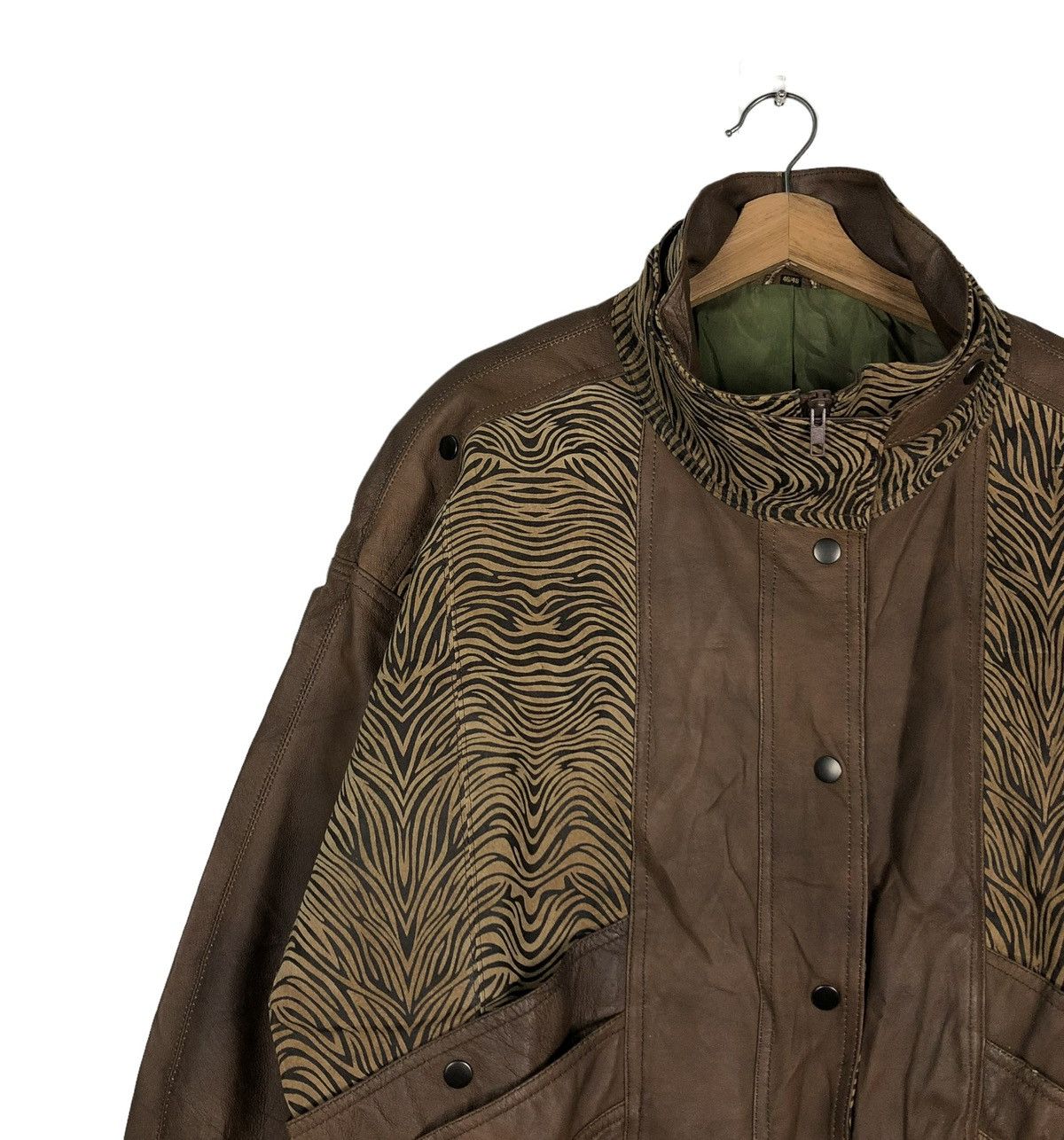 Japanese Brand 🔥VINTAGE BIKER LEATHER JACKET ECHT LEDER ISSEY MIYAKE Size US M / EU 48-50 / 2 - 9 Thumbnail