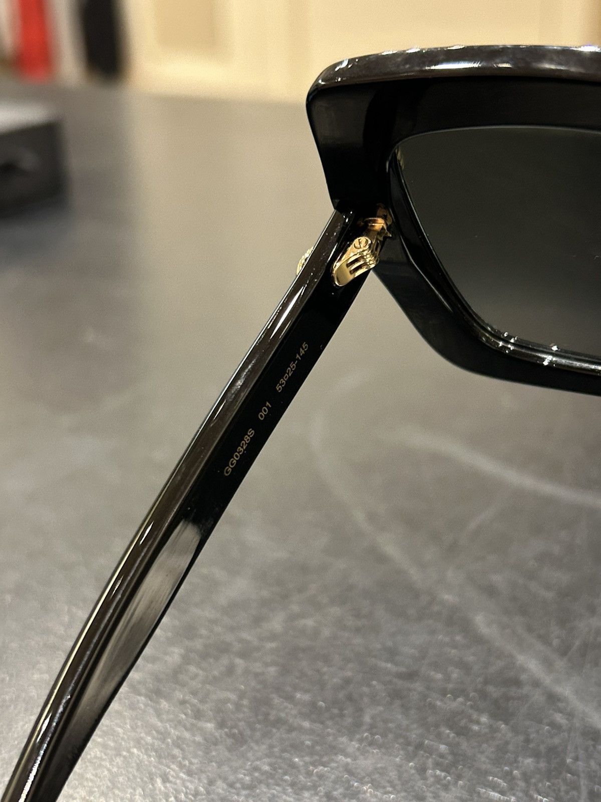 Gucci Gucci Square Frame Sunglasses Size ONE SIZE - 6 Thumbnail