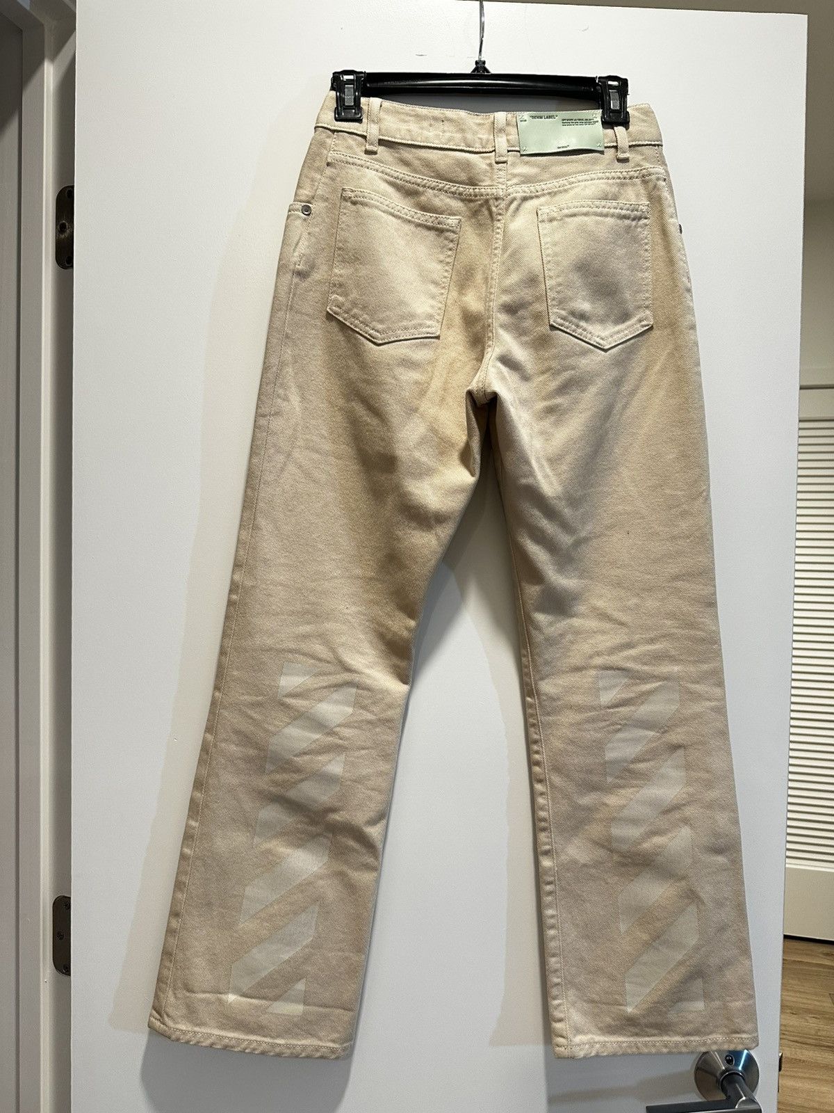 Off-White Women’s Off-White Denim jeans straight fit Size 26" / US 2 / IT 38 - 7 Thumbnail