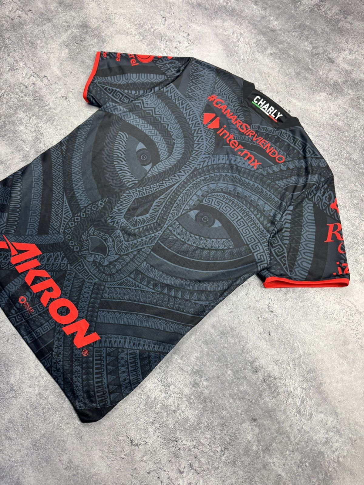 Other FC Charly Atlas 22/23 Jersey Size L Rojinegros Liga MX Size US L / EU 52-54 / 3 - 14 Thumbnail