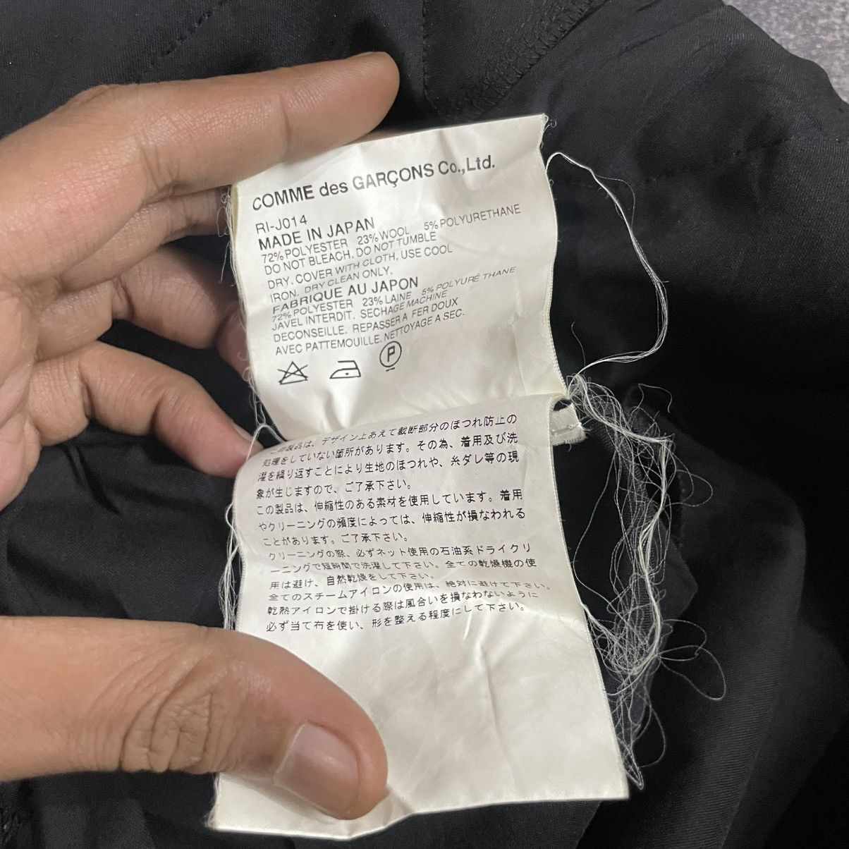 Comme des Garcons × Vintage × Yohji Yamamoto 00's Comme des garcons robe de chambre Size L / US 10 / IT 46 - 5 Thumbnail