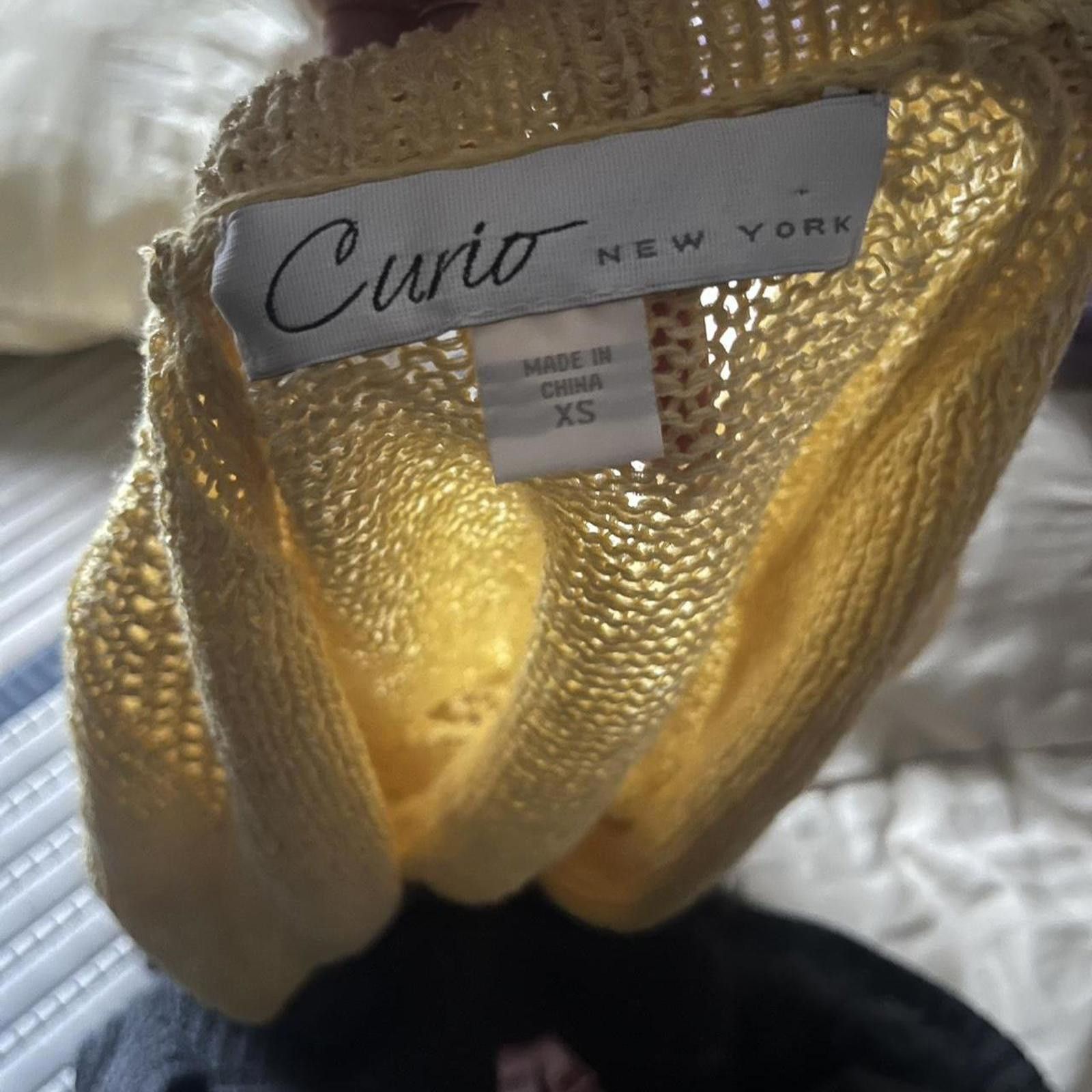 Other Cute yellow crochet cardigan #crochetcardigan Size XS / US 0-2 / IT 36-38 - 6 Thumbnail