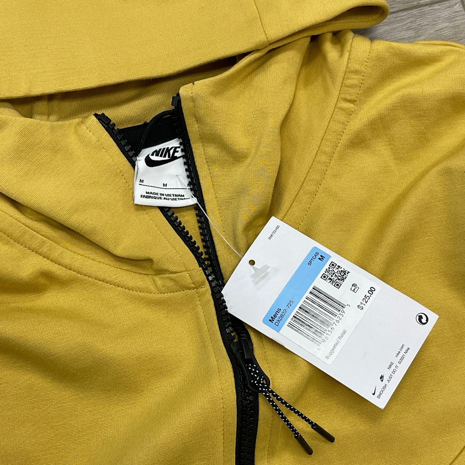 Nike Nike Tech Fleece Lightweight Full-Zip Hooded Jacket Medium Size US M / EU 48-50 / 2 - 4 Thumbnail