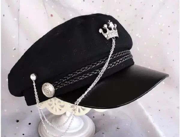 Japanese Brand Mitsuoka x Reiko Gothic tassel hat Punk Size ONE SIZE - 3 Thumbnail