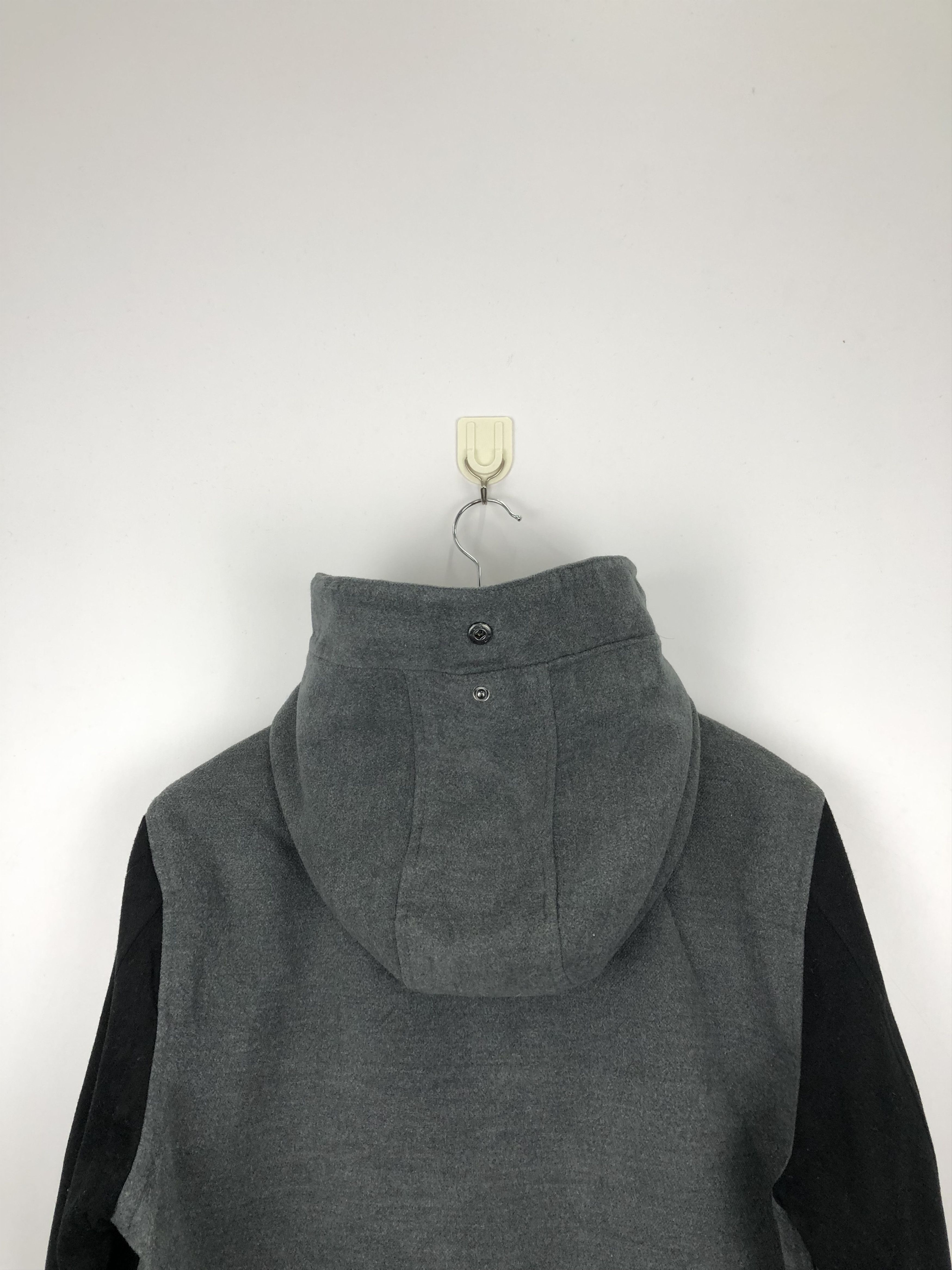 Japanese Brand Vintage Japanese Brand Wool Hoodie Varsity Jacket Size US L / EU 52-54 / 3 - 4 Thumbnail