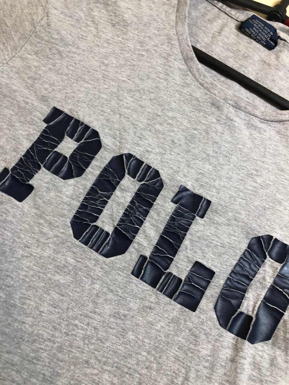 Polo Ralph Lauren Polo Ralph Lauren Classic Fit Spell Out Logo Gray T-shirt Size US S / EU 44-46 / 1 - 7 Thumbnail