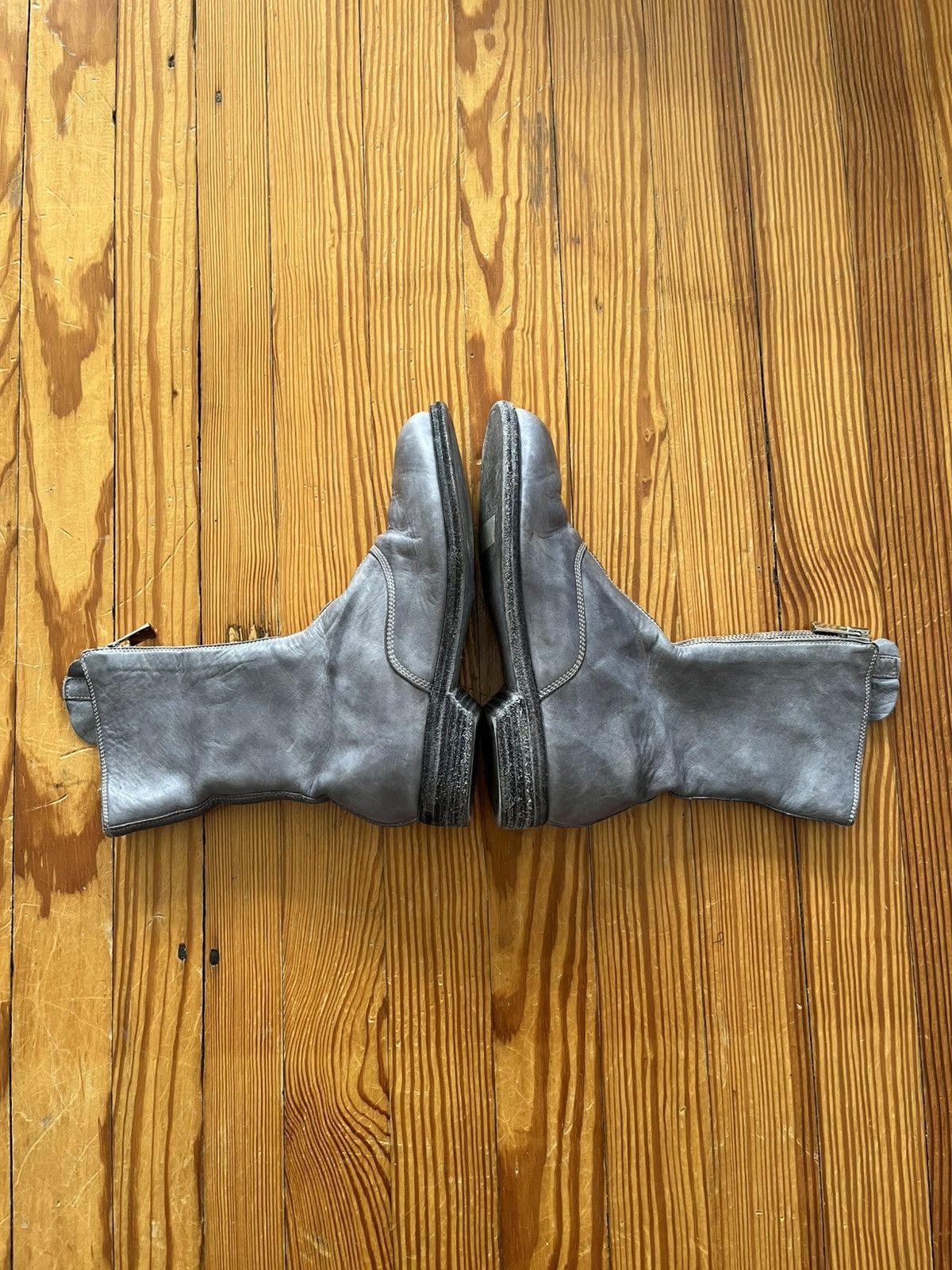Guidi Guidi 310 Front Zip Boot Horse Leather Grey Size US 6 / IT 36 - 3 Thumbnail
