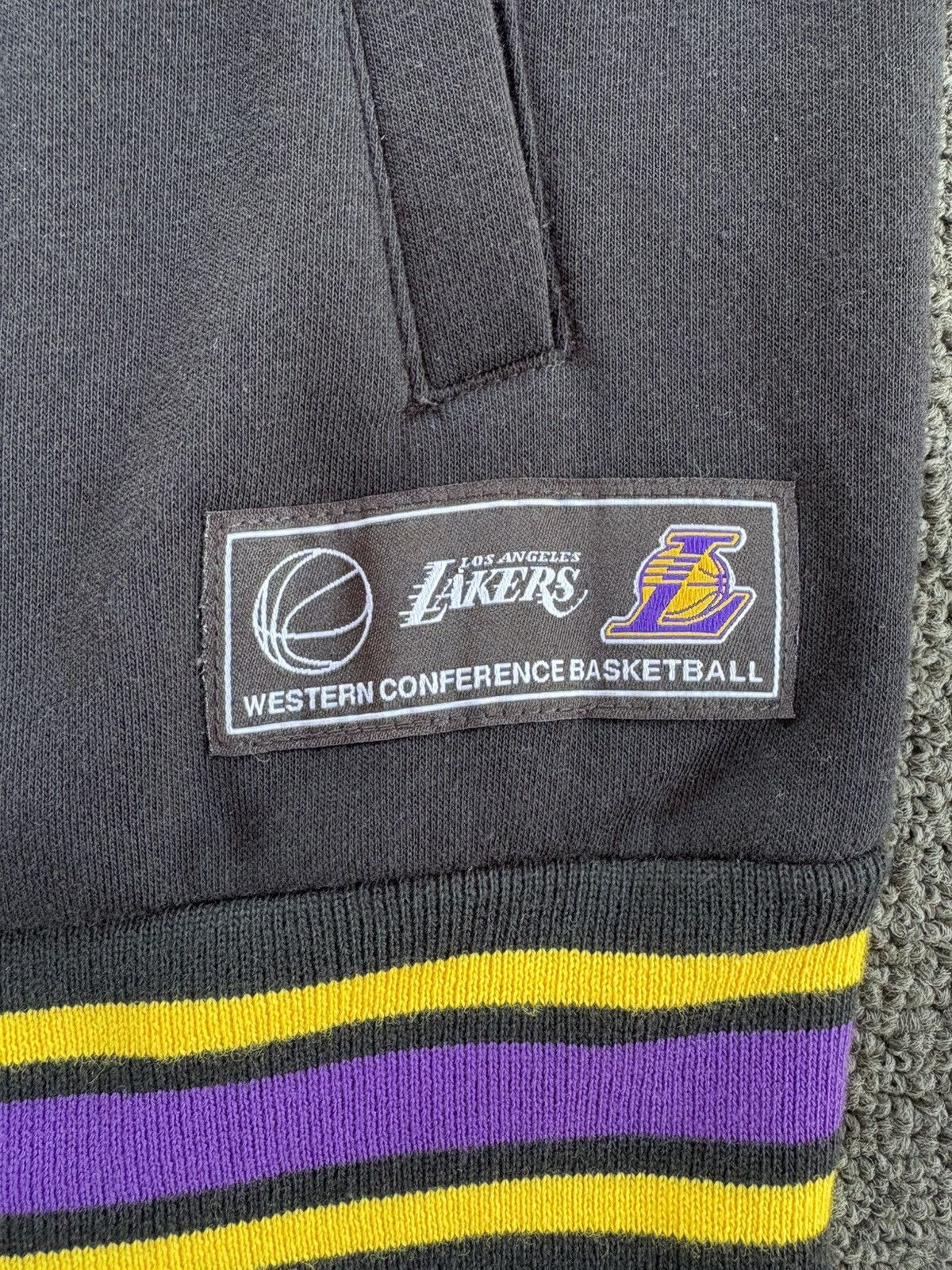 Primark LA Lakers Jacket Men's Medium Varsity Sport Snap Buttons Size US M / EU 48-50 / 2 - 8 Thumbnail