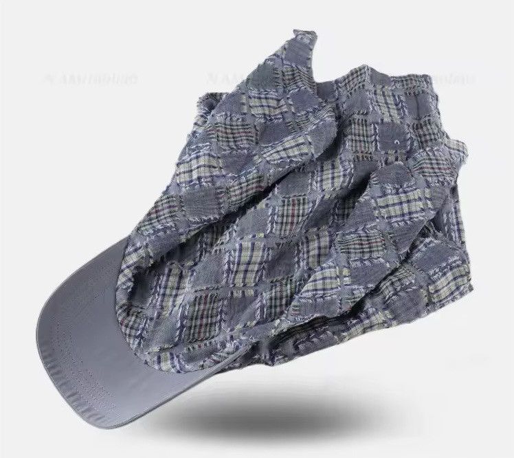 Other Plaid Distressed Y2k Baseball Cap Hat Size ONE SIZE - 3 Thumbnail