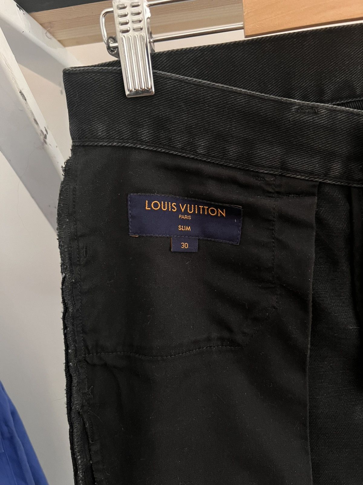 Louis Vuitton Louis Vuitton Black Slim Denim Jeans Size US 30 / EU 46 - 14 Thumbnail