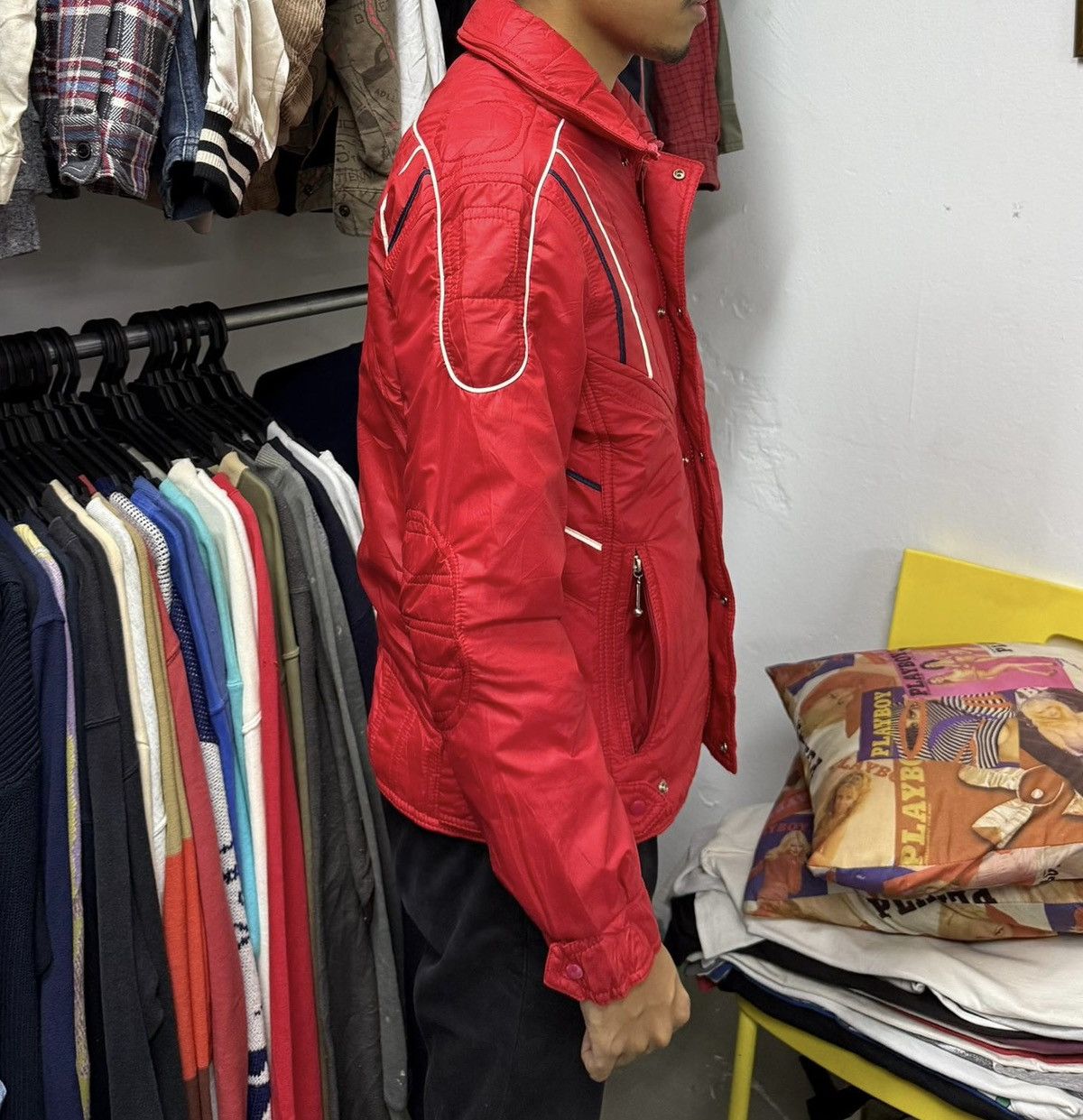 Moncler Fusalp Moncler red lightweight puffer jacket Ski Jacket Size US S / EU 44-46 / 1 - 3 Thumbnail
