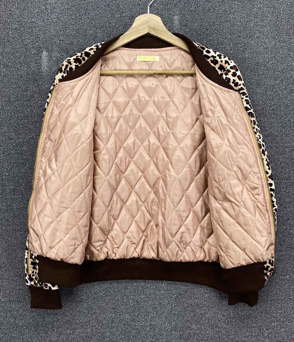 Japanese Brand Vintage Park Girl Leopark Skin Fleece Jacket Size M / US 6-8 / IT 42-44 - 6 Thumbnail