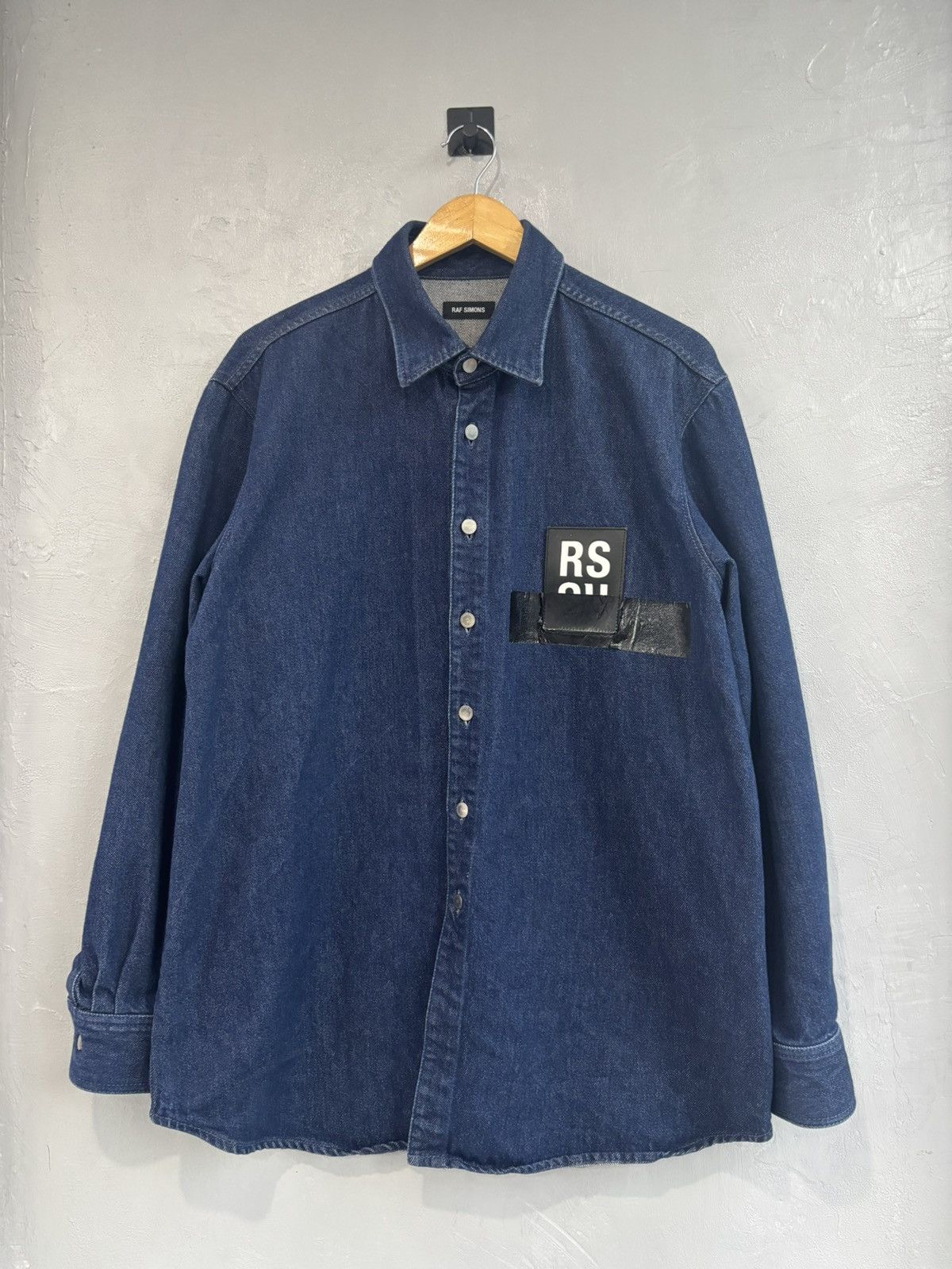 Raf Simons Raf simons carry over denim shirt Size US L / EU 52-54 / 3 - 4 Thumbnail