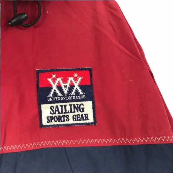 Vintage Vtg 80’ XAX SAILING GEAR United Sports Yacht Jacket Hoodie Size US L / EU 52-54 / 3 - 4 Thumbnail