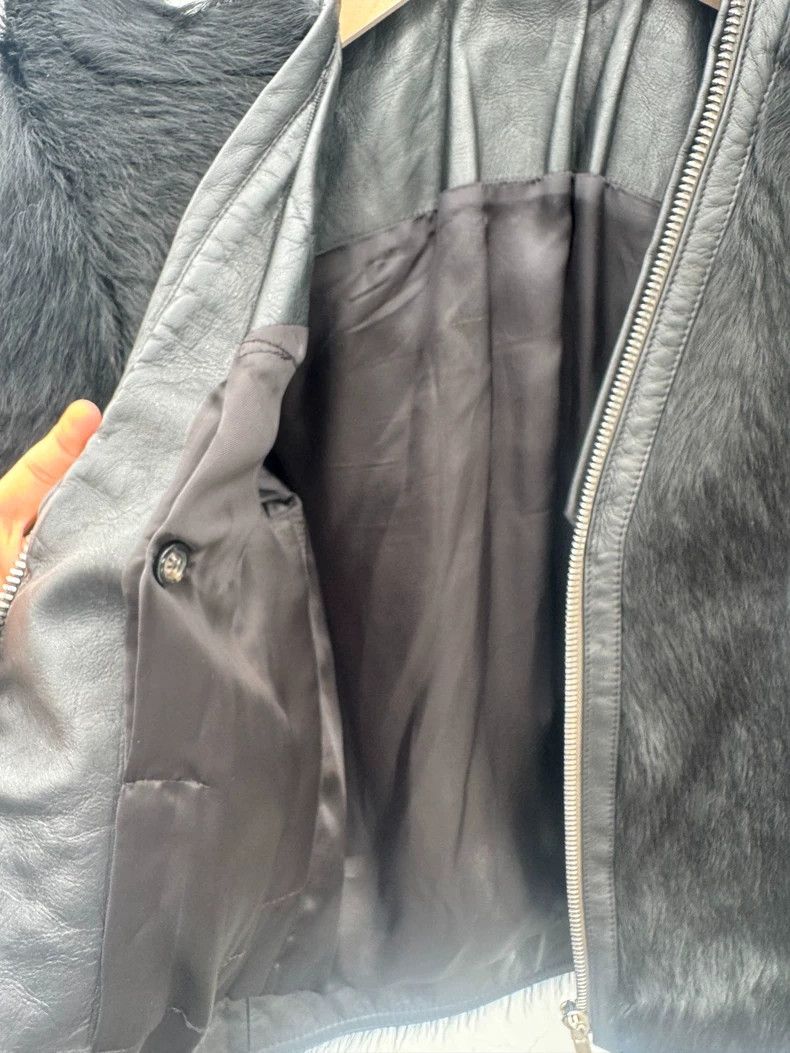Rick Owens Rick Owens 22SS Horsehair Devil Horn Jacket 2501-Nextarrow Size US XXS / EU 40 - 5 Thumbnail