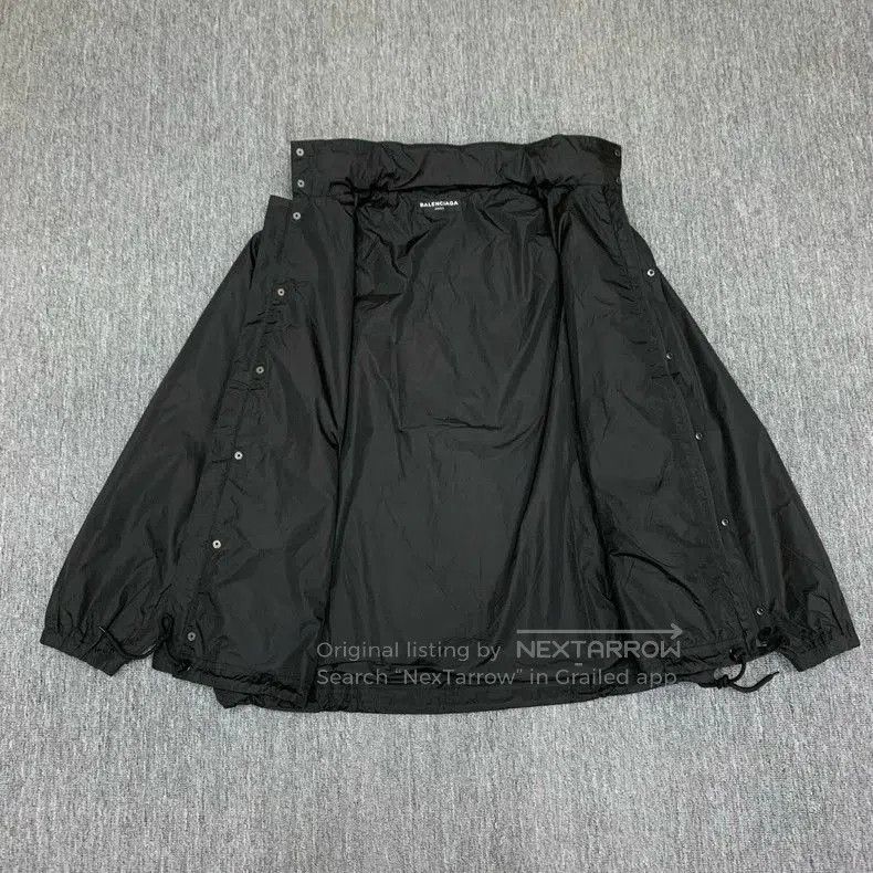 Balenciaga Balenciaga Black Nylon Jacket S. Size US S / EU 44-46 / 1 - 6 Thumbnail