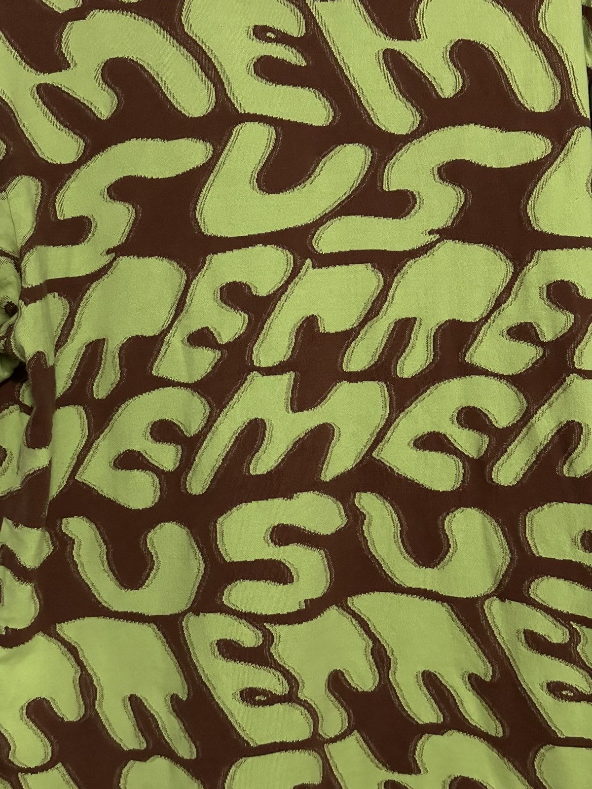 Supreme Supreme Stacked Intarsia S/S Top Tee Size US S / EU 44-46 / 1 - 2 Thumbnail