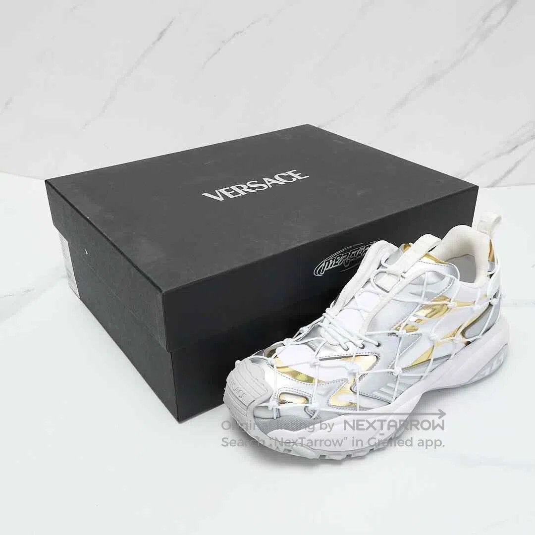 Versace Versace Men's Mercury Mesh Patchwork Sneakers. Size US 7 / EU 40 - 8 Thumbnail