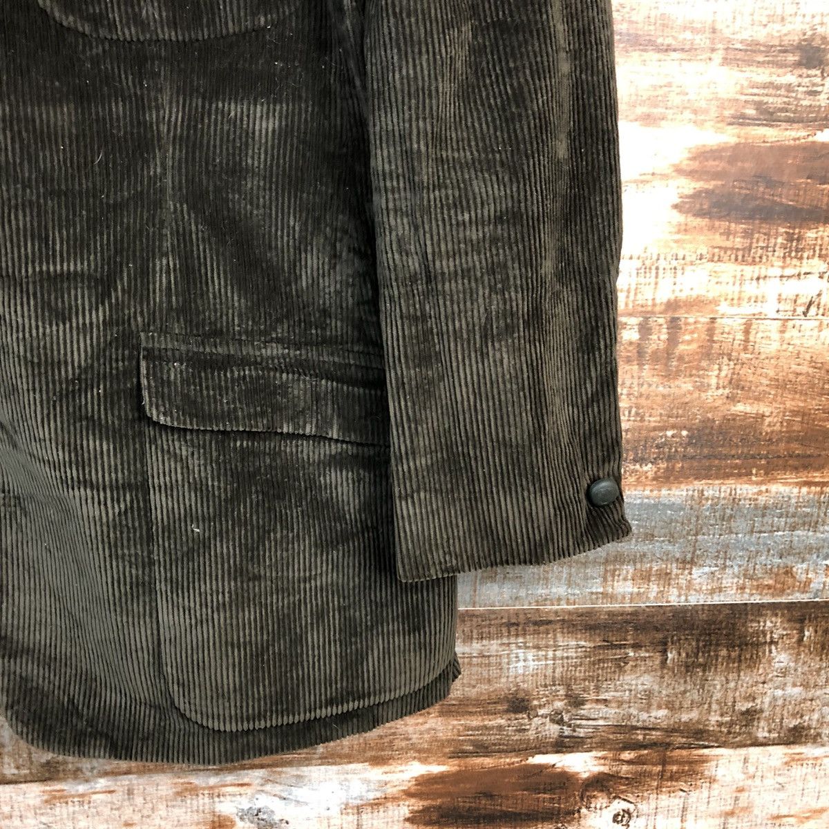 Versace Gianni Versace Dark Brown corduroy Blazzer #A2395 Size US L / EU 52-54 / 3 - 8 Thumbnail