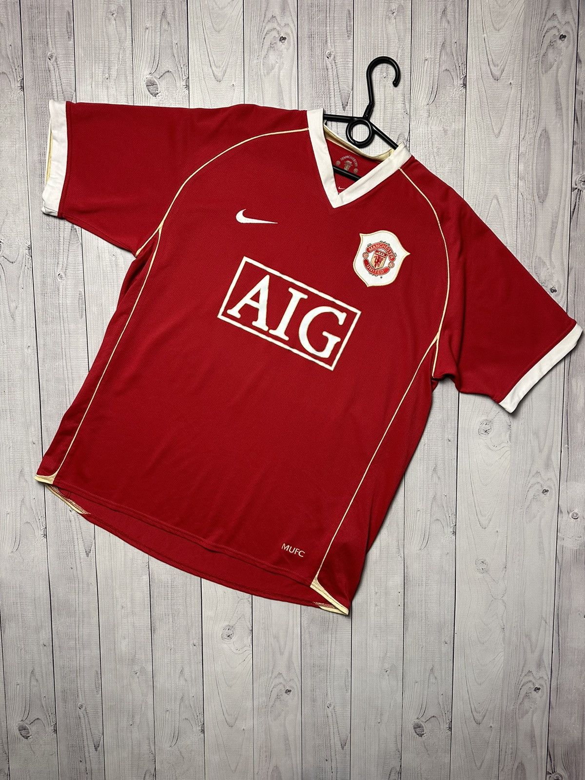 Vintage Nike Manchester United soccer jersey 7 Ronaldo Large Tops