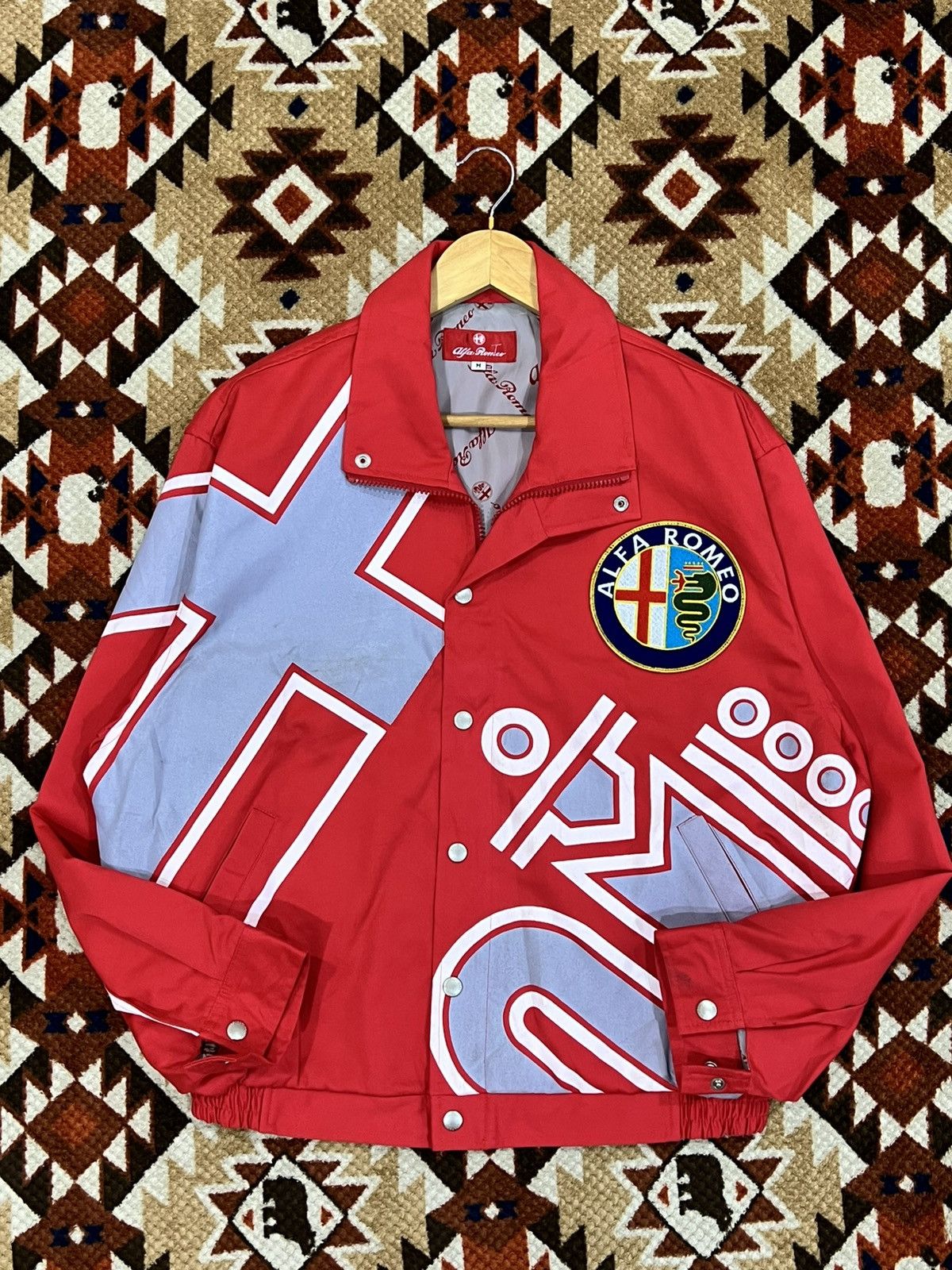 Vintage Vintage Alfa Romeo Classic Jacket Size US L / EU 52-54 / 3 - 1 Thumbnail