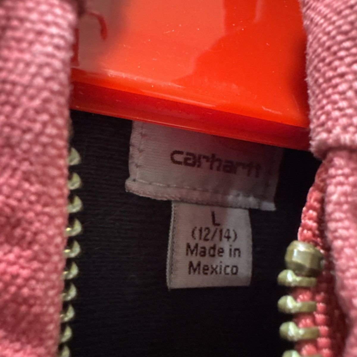 Carhartt Vintage Carhartt WJ130 624 Womens Pink Workwear Jacket Quilt Size L / US 10 / IT 46 - 5 Thumbnail