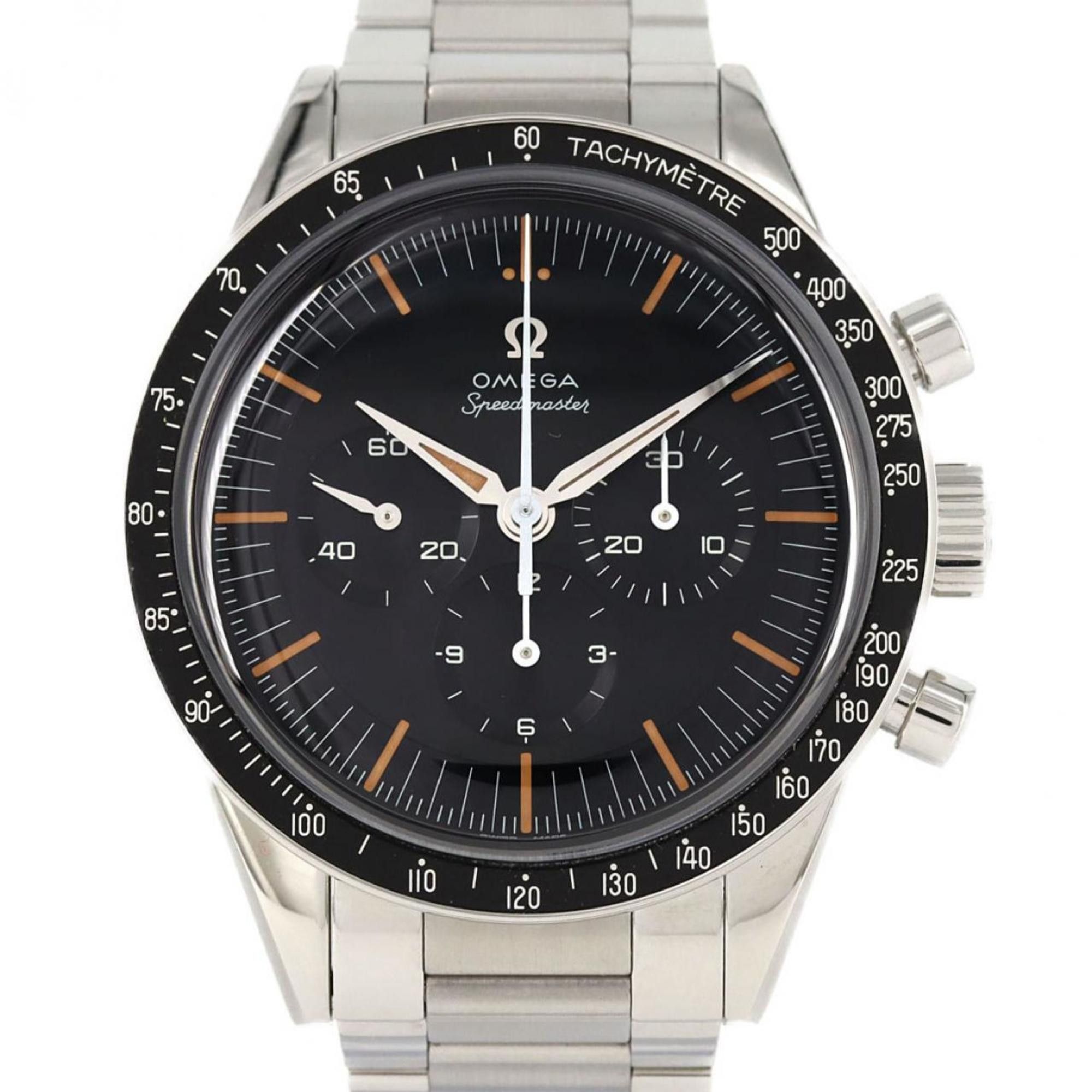 Omega Speedmaster First in Space 310.30.40.50.06.001 SS Wristwatch Manual Winding