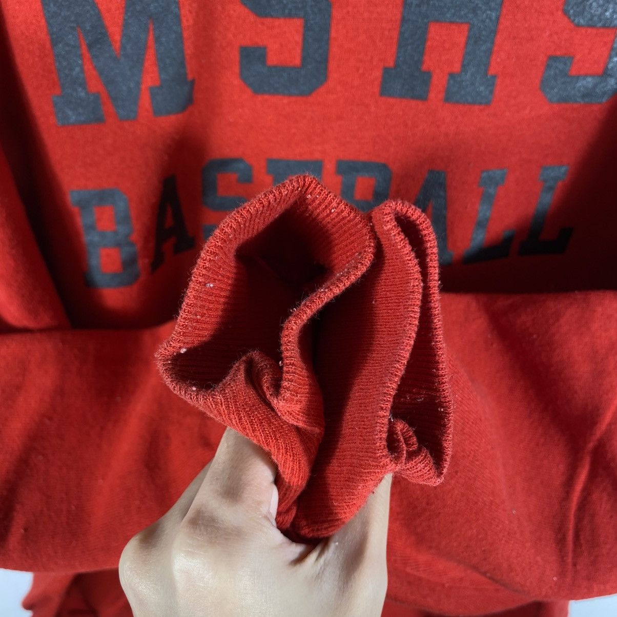 Vintage Vintage 80's MSHS BASEBALL Graphic Crewneck Sweatshirt Size US L / EU 52-54 / 3 - 3 Thumbnail