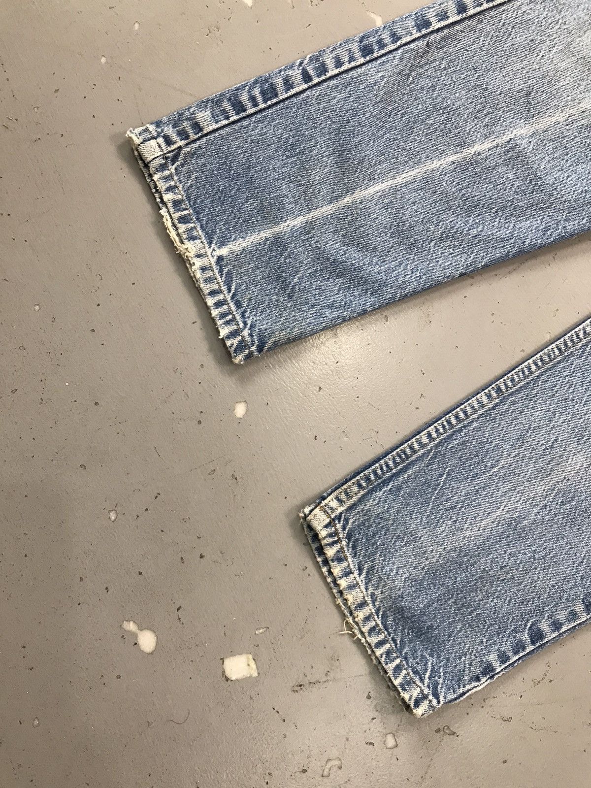 Carhartt 90s Vintage Carhartt B18 PRW distressed repaired denim Size US 34 / EU 50 - 4 Thumbnail