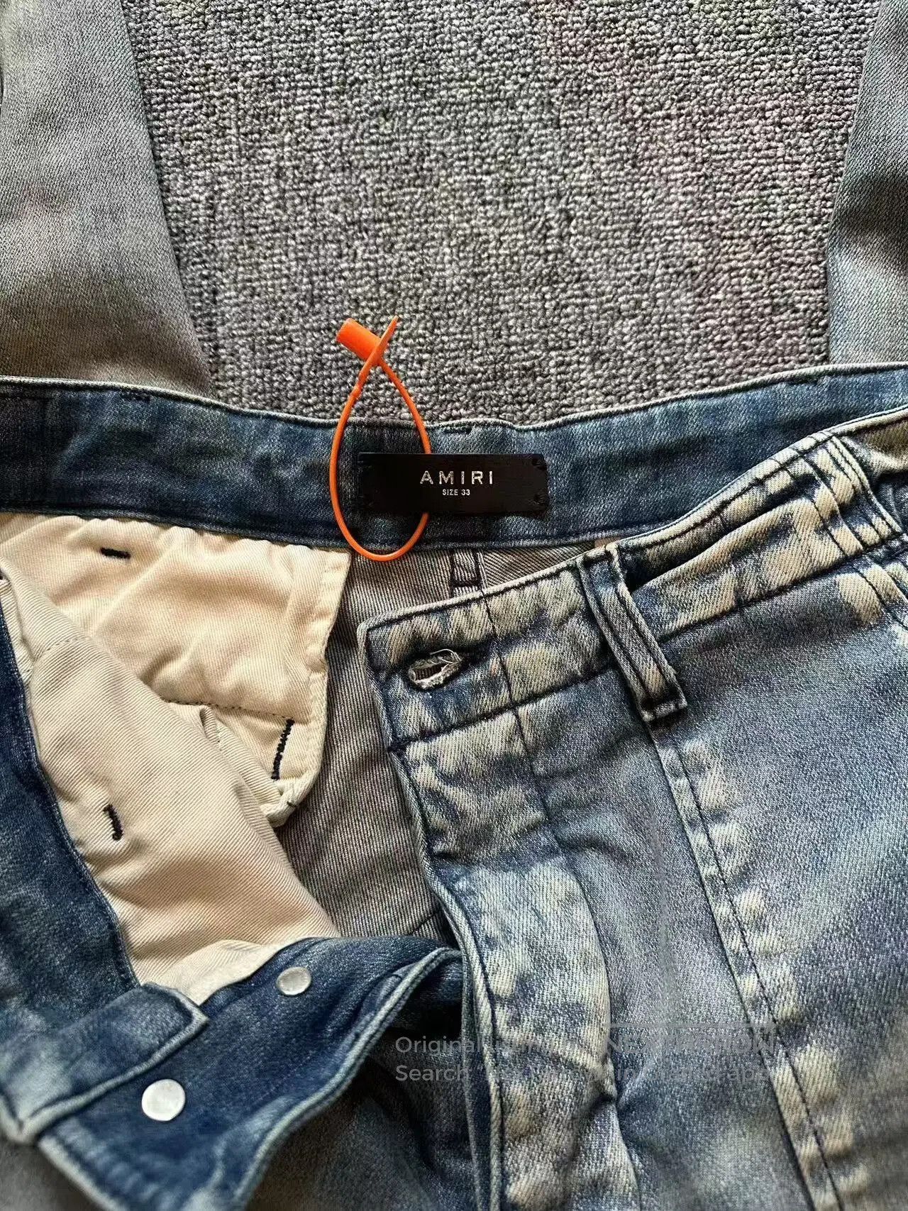 Amiri amiri cargo jeans in comfortable denim fabric. Size US 33 - 3 Thumbnail