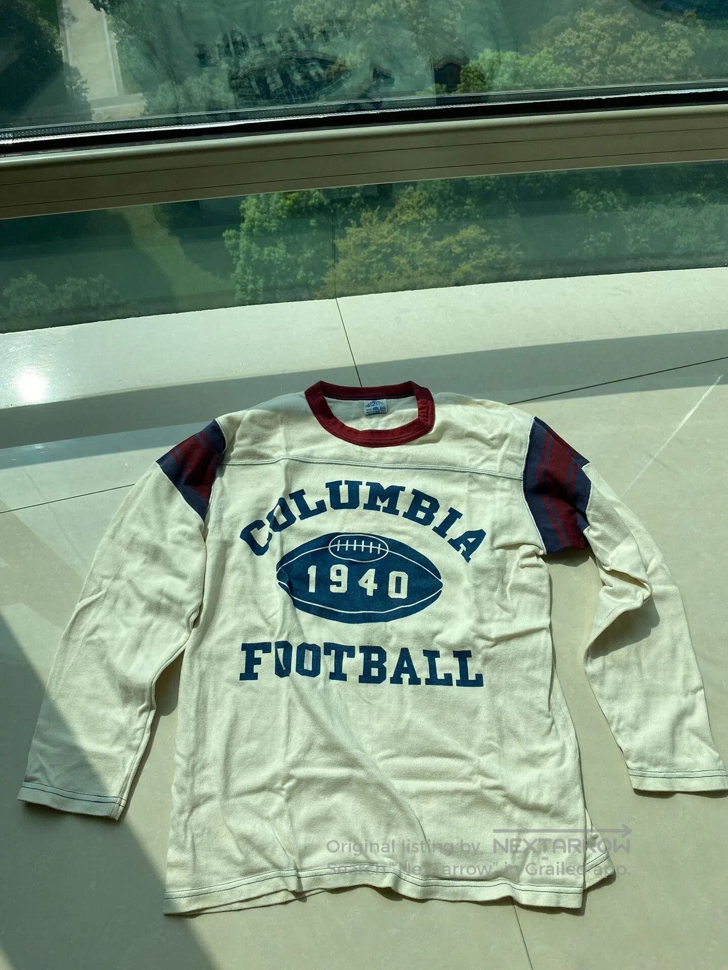 Freewheelers columbia football vintage long sleeve shirt. Size US S / EU 44-46 / 1 - 1 Thumbnail