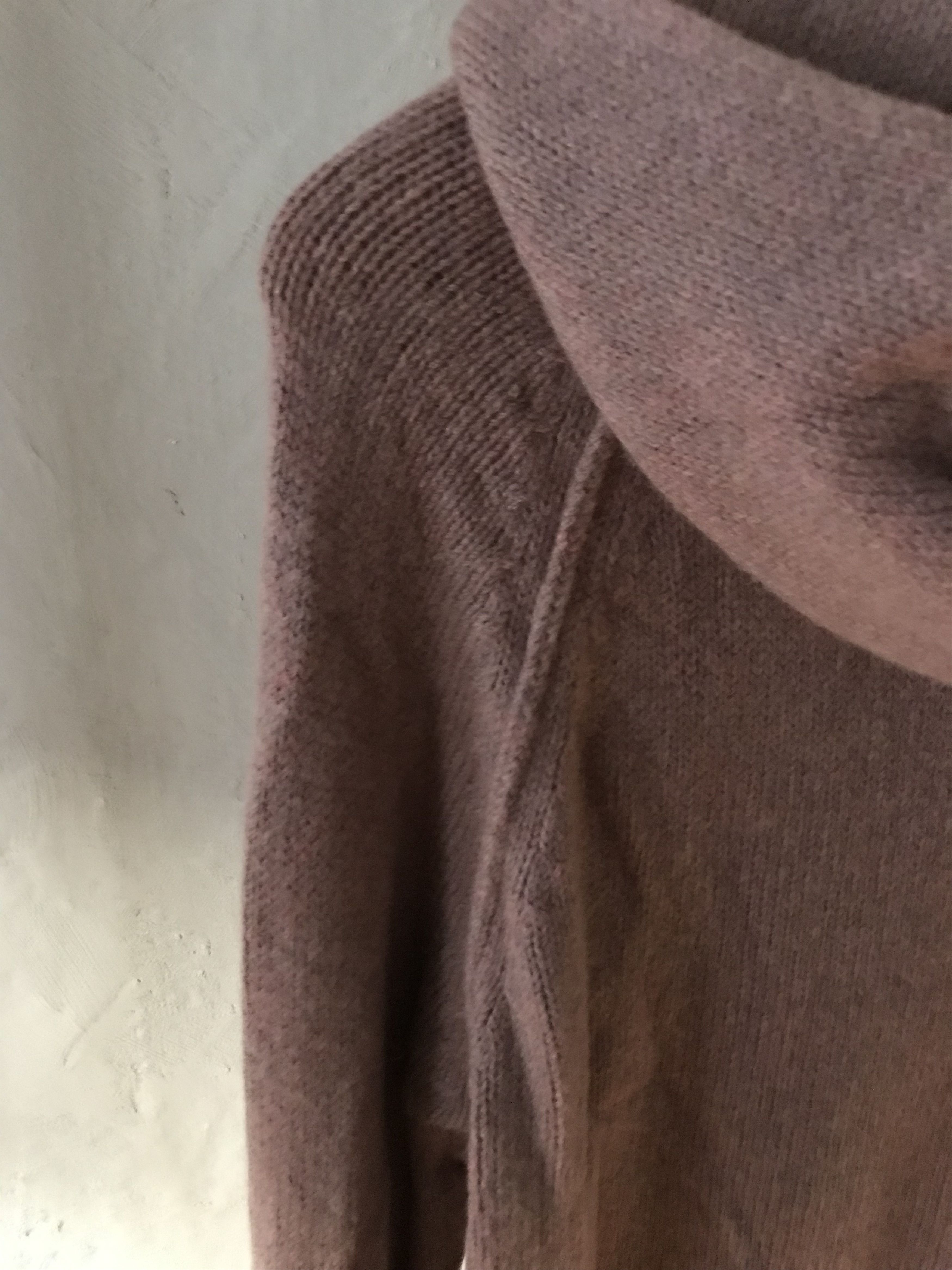 Roberto Collina Roberto Collina merino wool hooded sweater, pink/sand Size US L / EU 52-54 / 3 - 10 Thumbnail