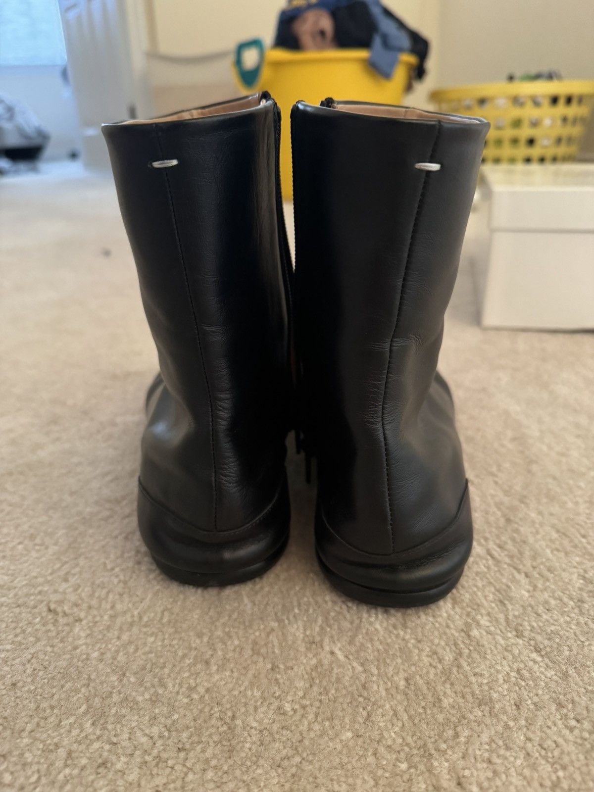 Maison Margiela Maison Margiela tabi boots - black calf leather Size US 8 / EU 41 - 4 Thumbnail