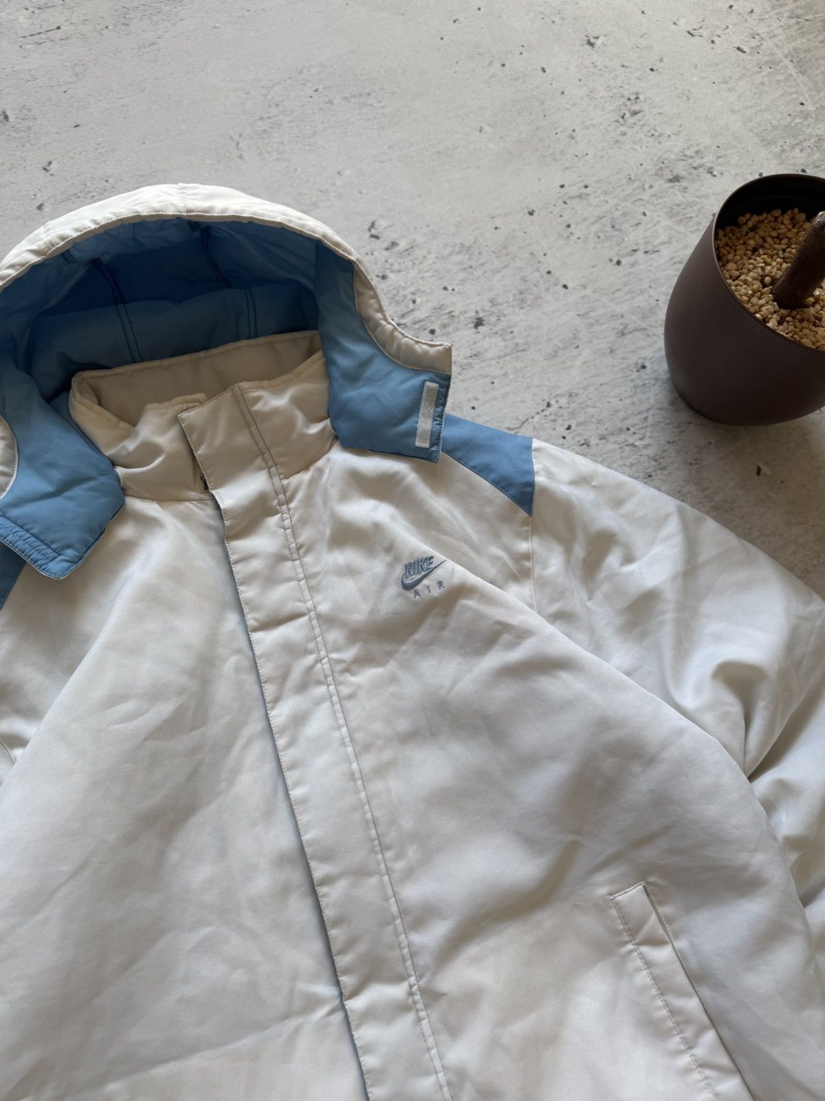 Nike × Vintage NIKE AIR MAX VINTAGE BASIC LOGO OVERSIZE BAGGY LIGHT JACKET Size US S / EU 44-46 / 1 - 5 Thumbnail