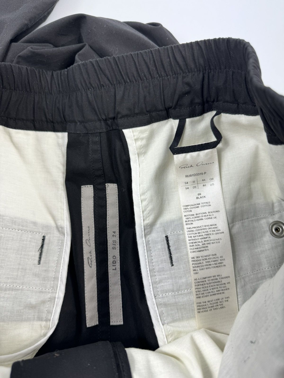 Rick Owens ZIP DETAIL CASUAL TRACK PANTS Size US 36 / EU 52 - 3 Thumbnail