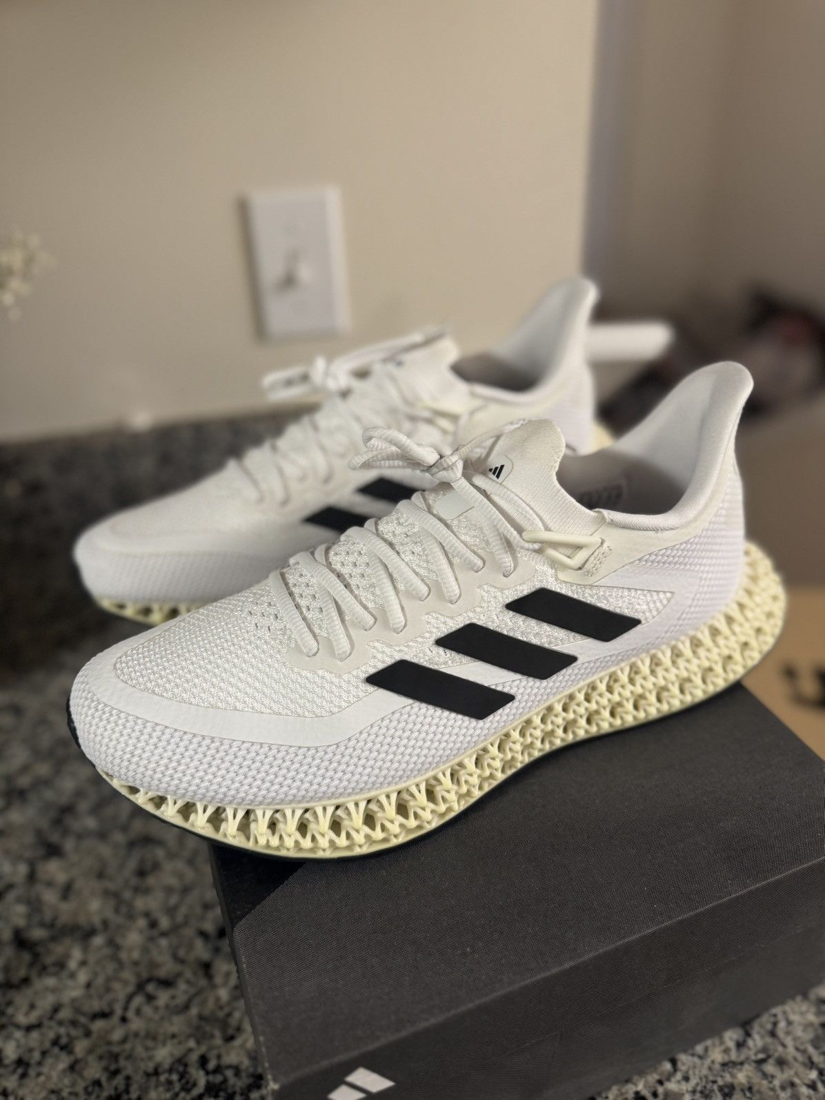 Adidas Adidas shoes 4DFWD 2 White size 10.5 D GX9247 Size US 11 / EU 44 - 5 Thumbnail
