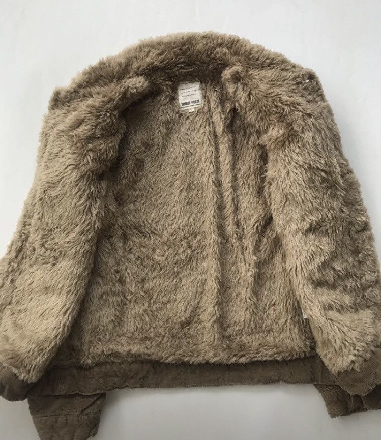 If Six Was Nine × Le Grande Bleu (L.G.B.) Timble Poste Corduroy Sherpa Jacket Size US M / EU 48-50 / 2 - 6 Thumbnail