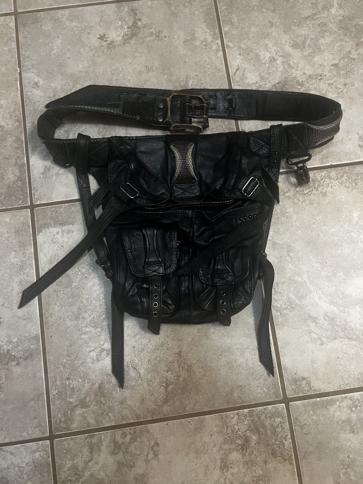 KMRii 2000s Kmrii Kingsnake Belt Hip Bag Size ONE SIZE - 1 Thumbnail