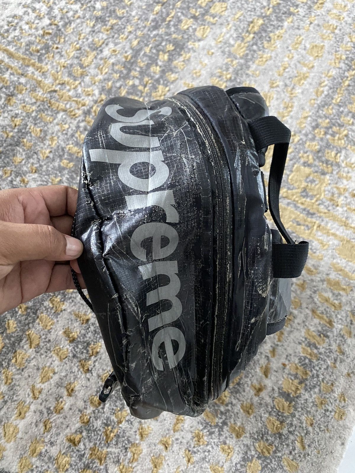 Supreme SUPREME CORDURA BACKPACK SPELL OUT DISTRESS STYLE Size ONE SIZE - 2 Thumbnail
