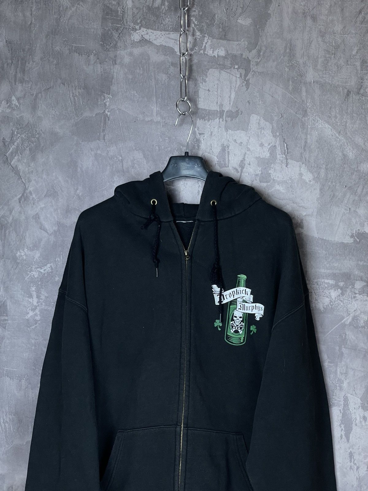 Band Tees × Vintage Vintage Dropkick Murphys Hoodie Washed Boxy Punks Folk Size US L / EU 52-54 / 3 - 7 Thumbnail